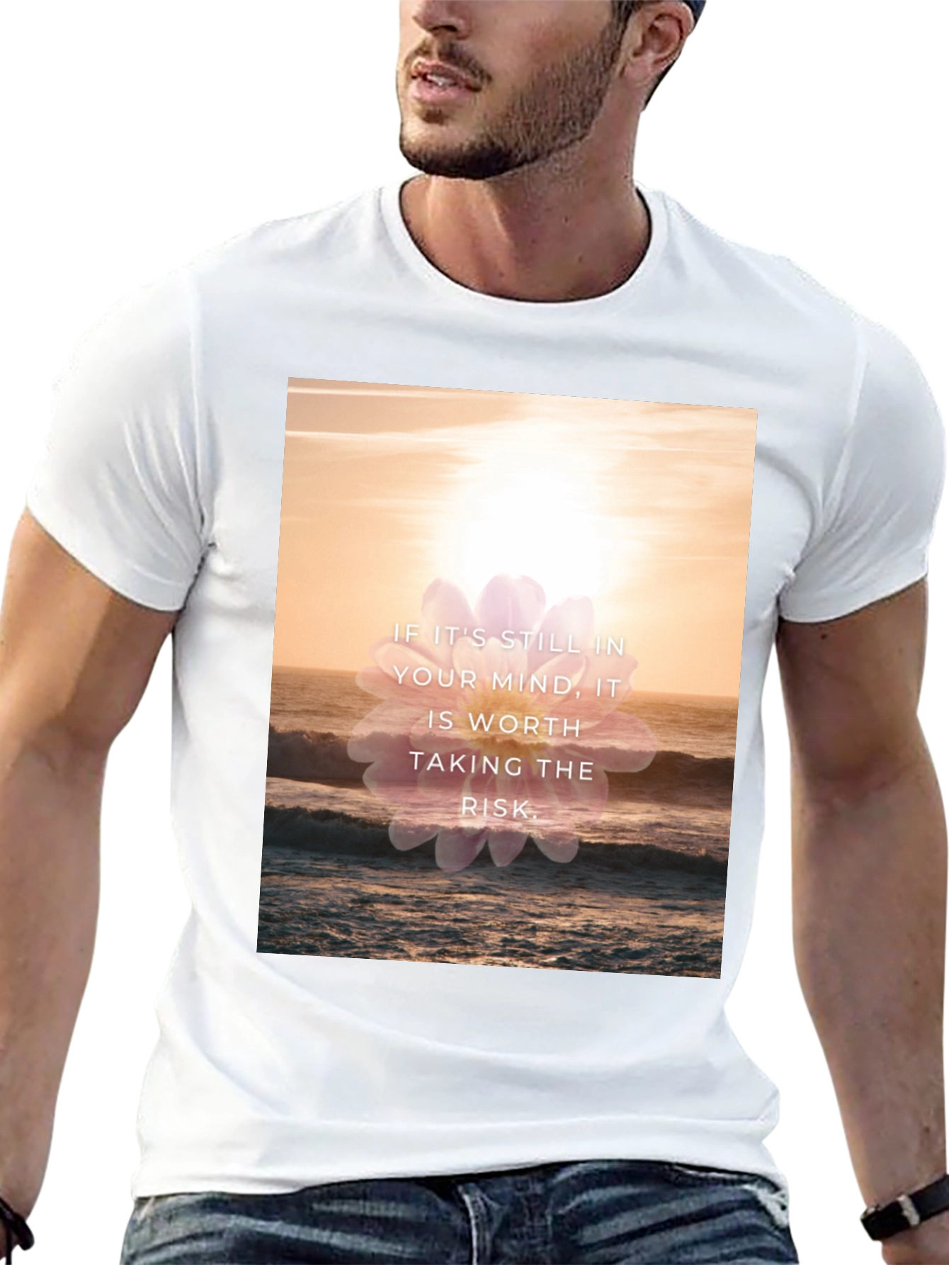Motivational Graphic T-Shirt: Worth the Risk