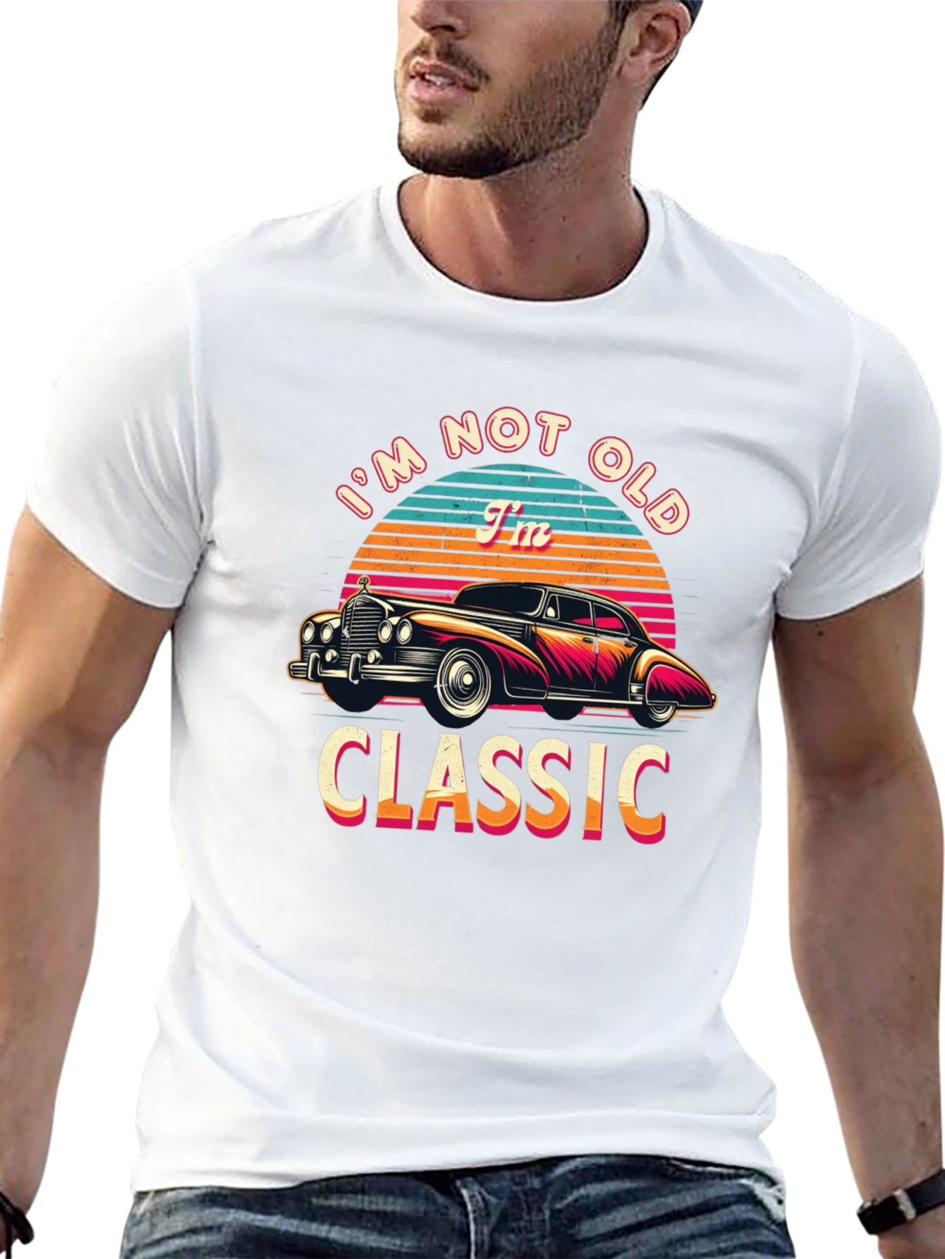 Classic Car T-Shirt - Im Not Old Im Classic
