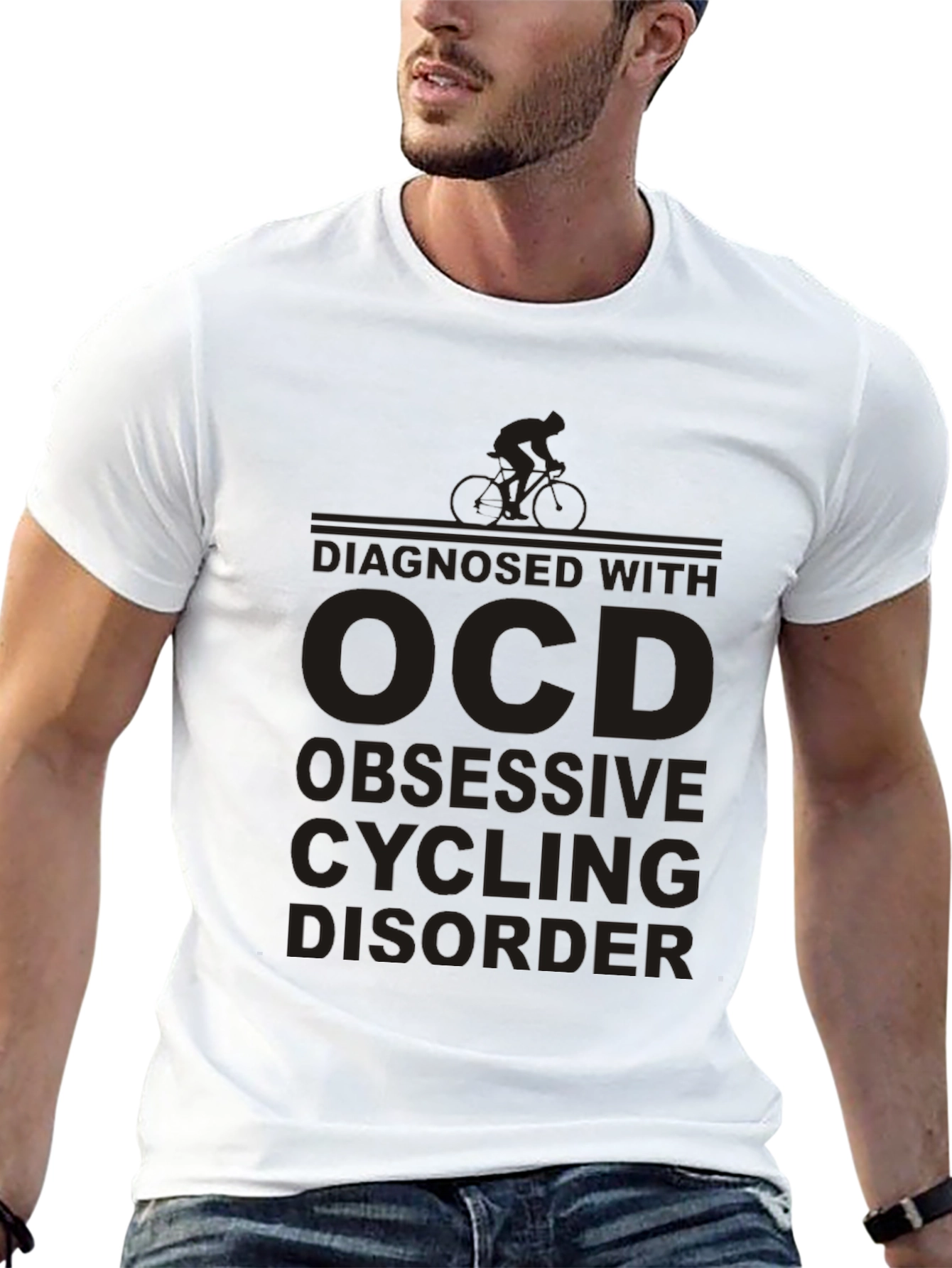 OCD Obsessive Cycling Disorder T-Shirt