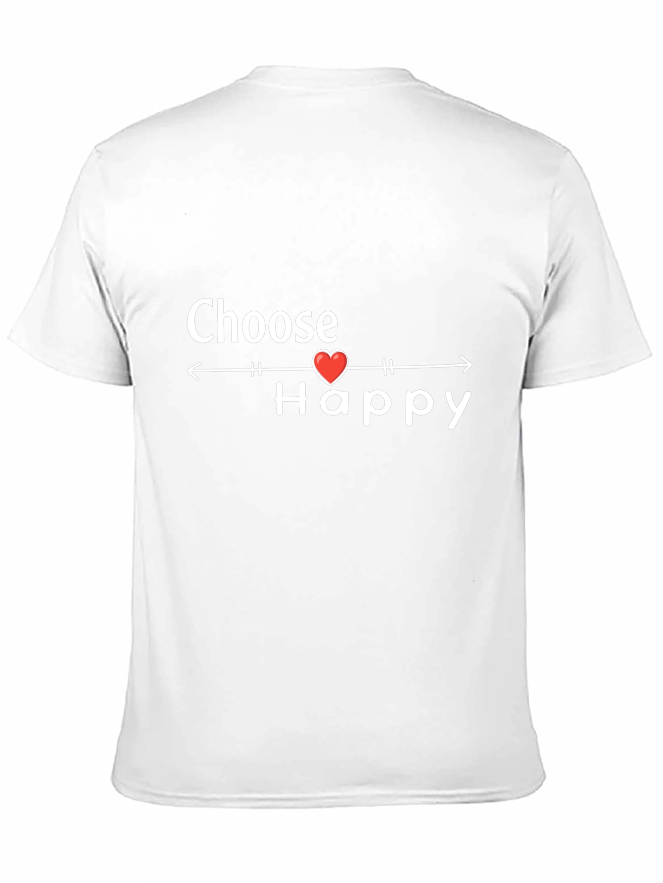 Choose Happy T-Shirt - Inspirational Graphic Tee