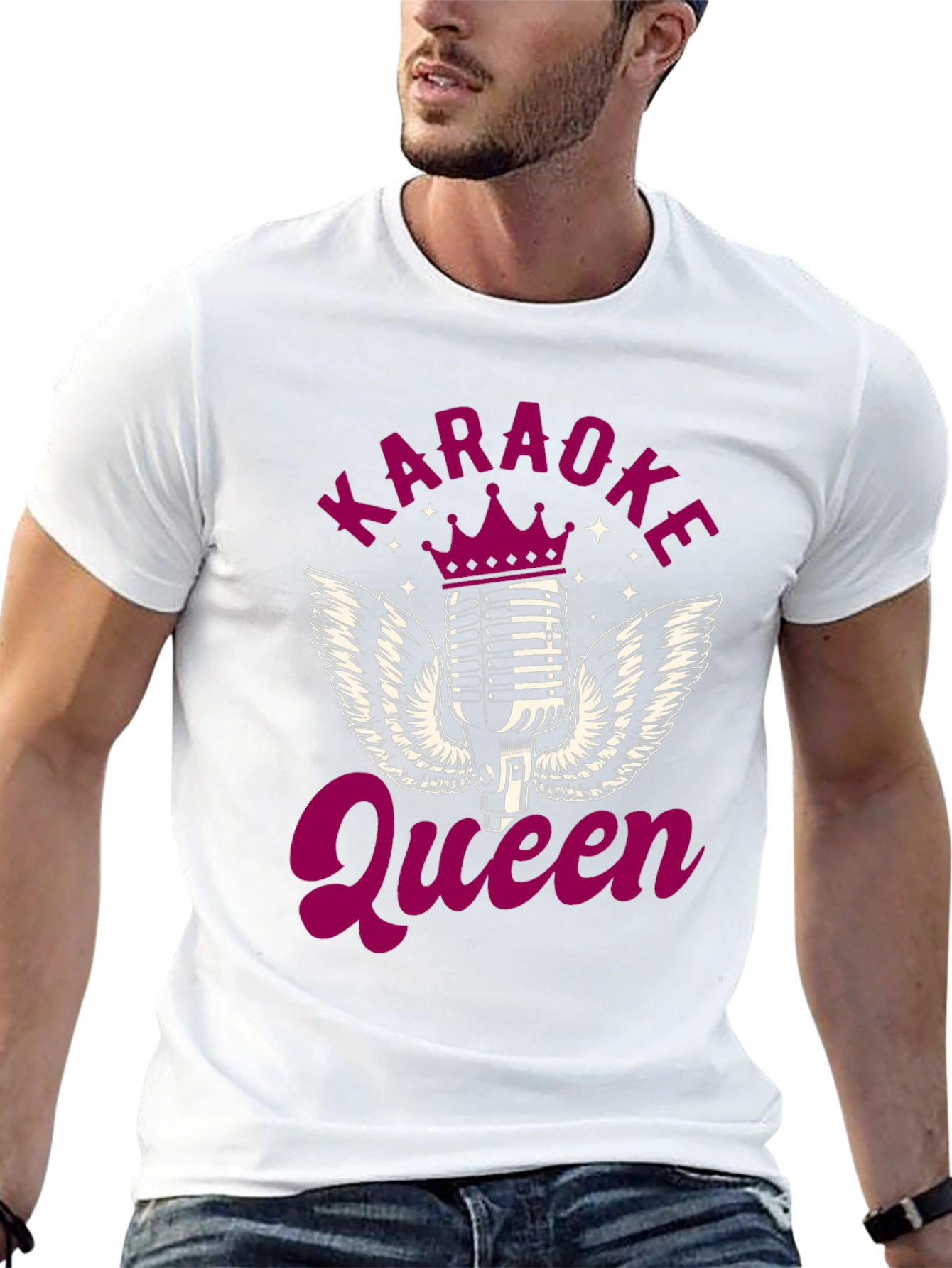 Karaoke Queen Graphic T-Shirt