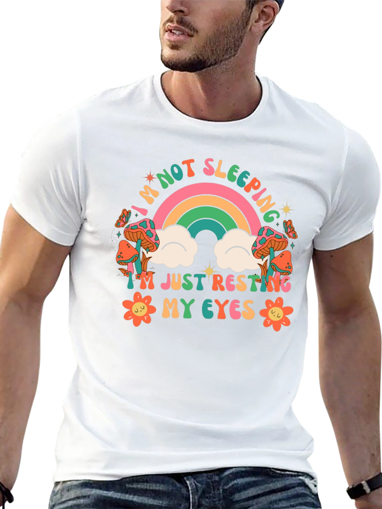 Retro Not Sleeping Graphic Tee