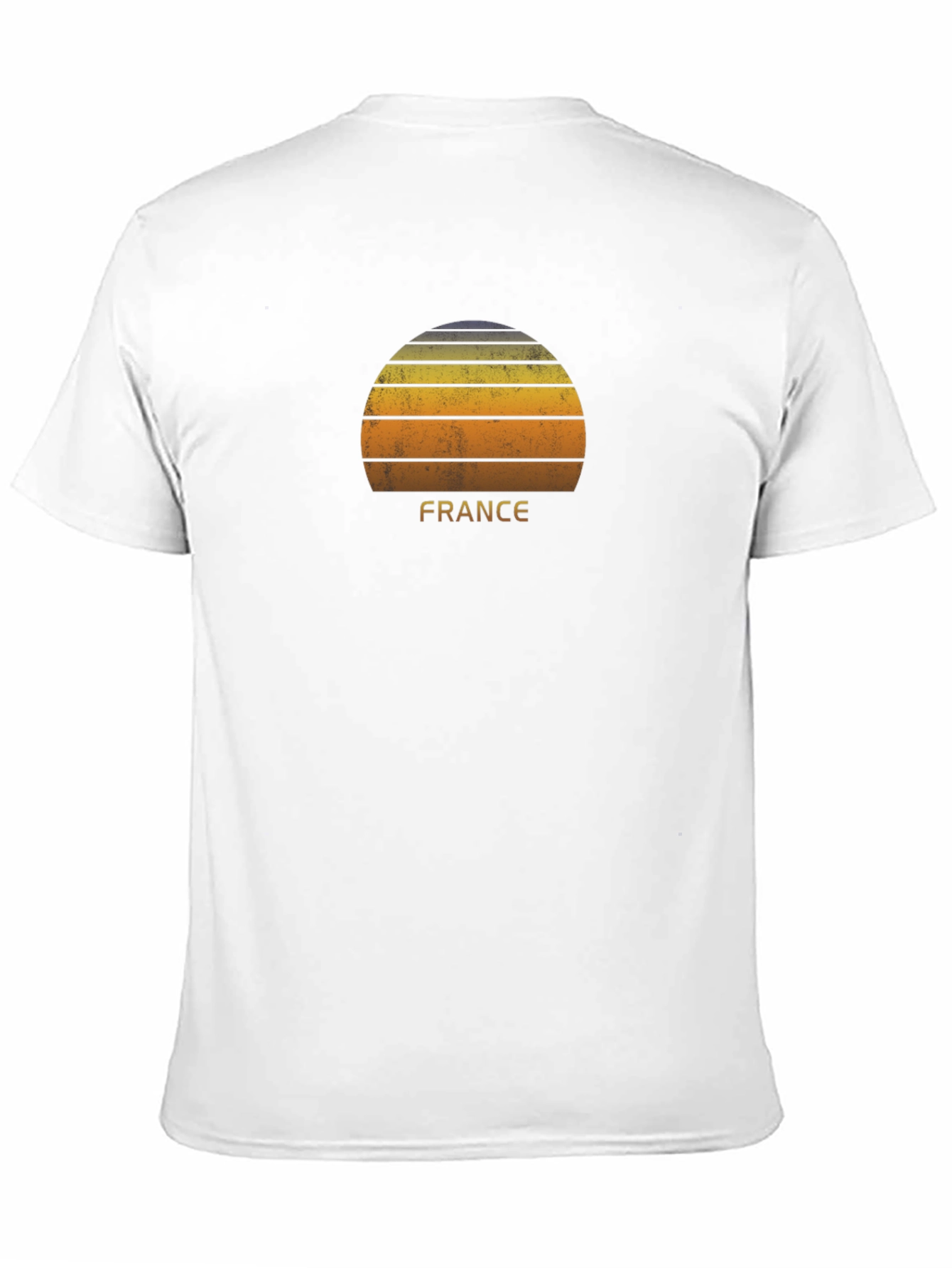 Retro France Sunset T-Shirt