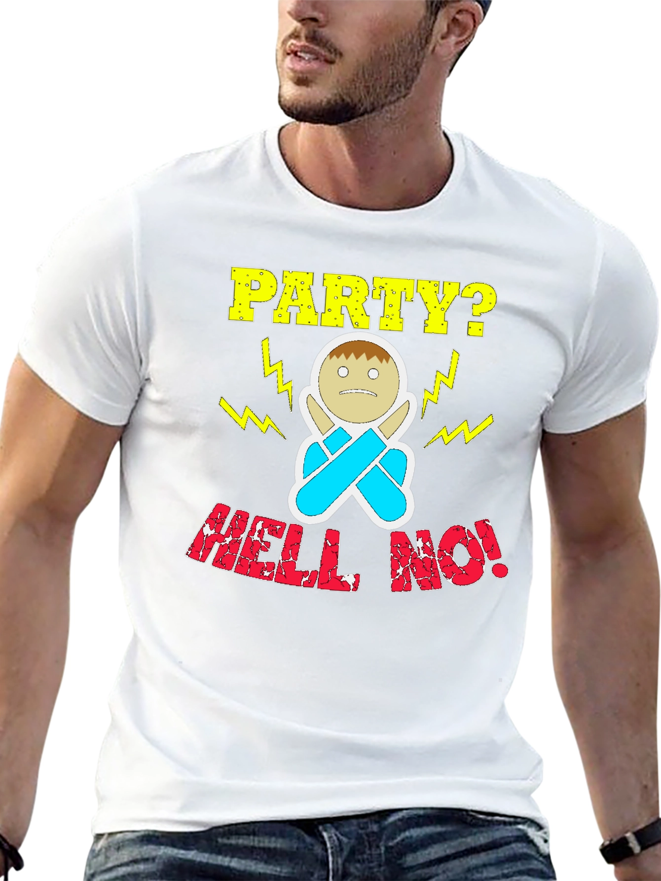 Party? Hell No! Graphic T-Shirt