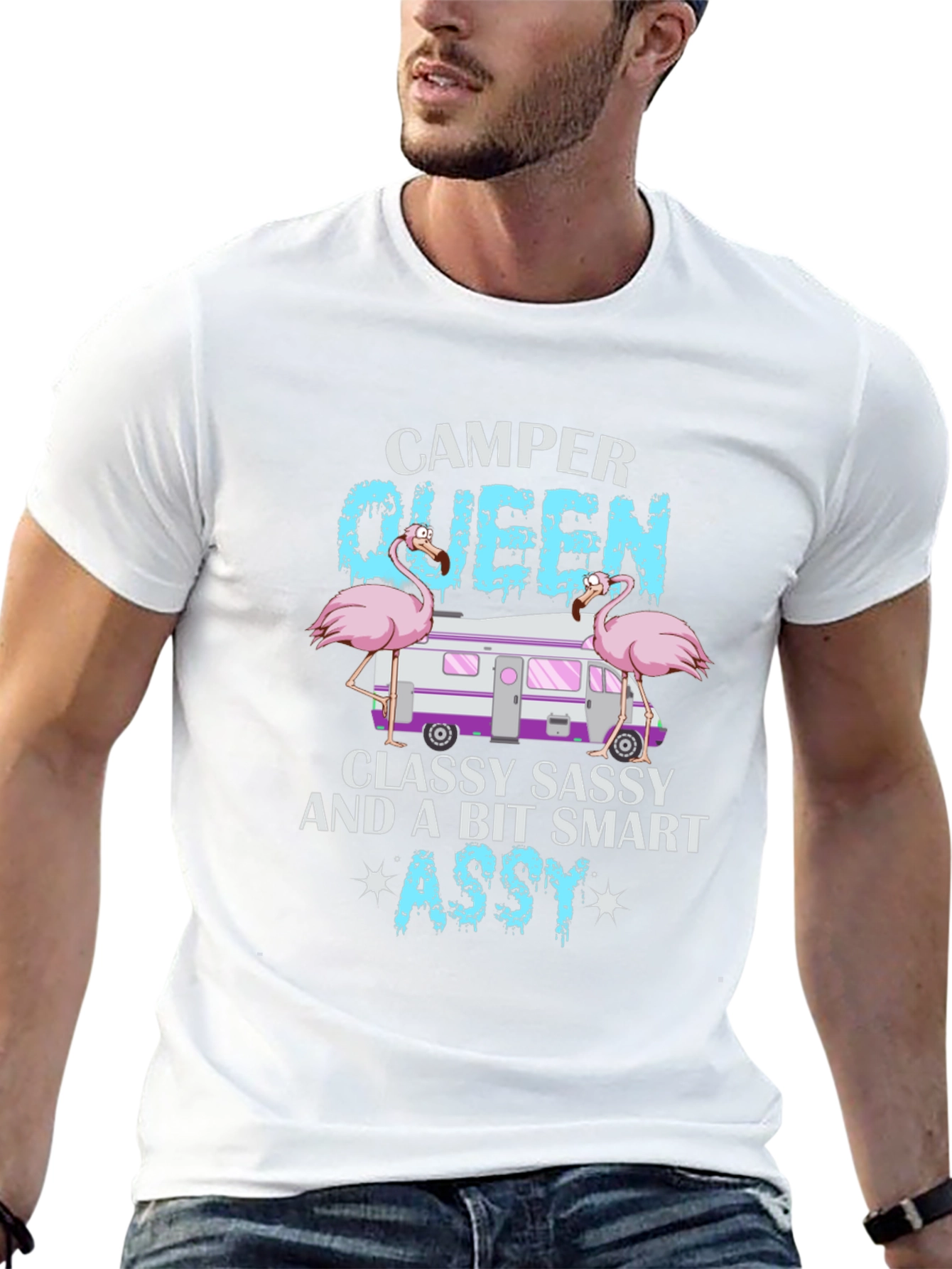 Camper Queen Classy Sassy T-Shirt