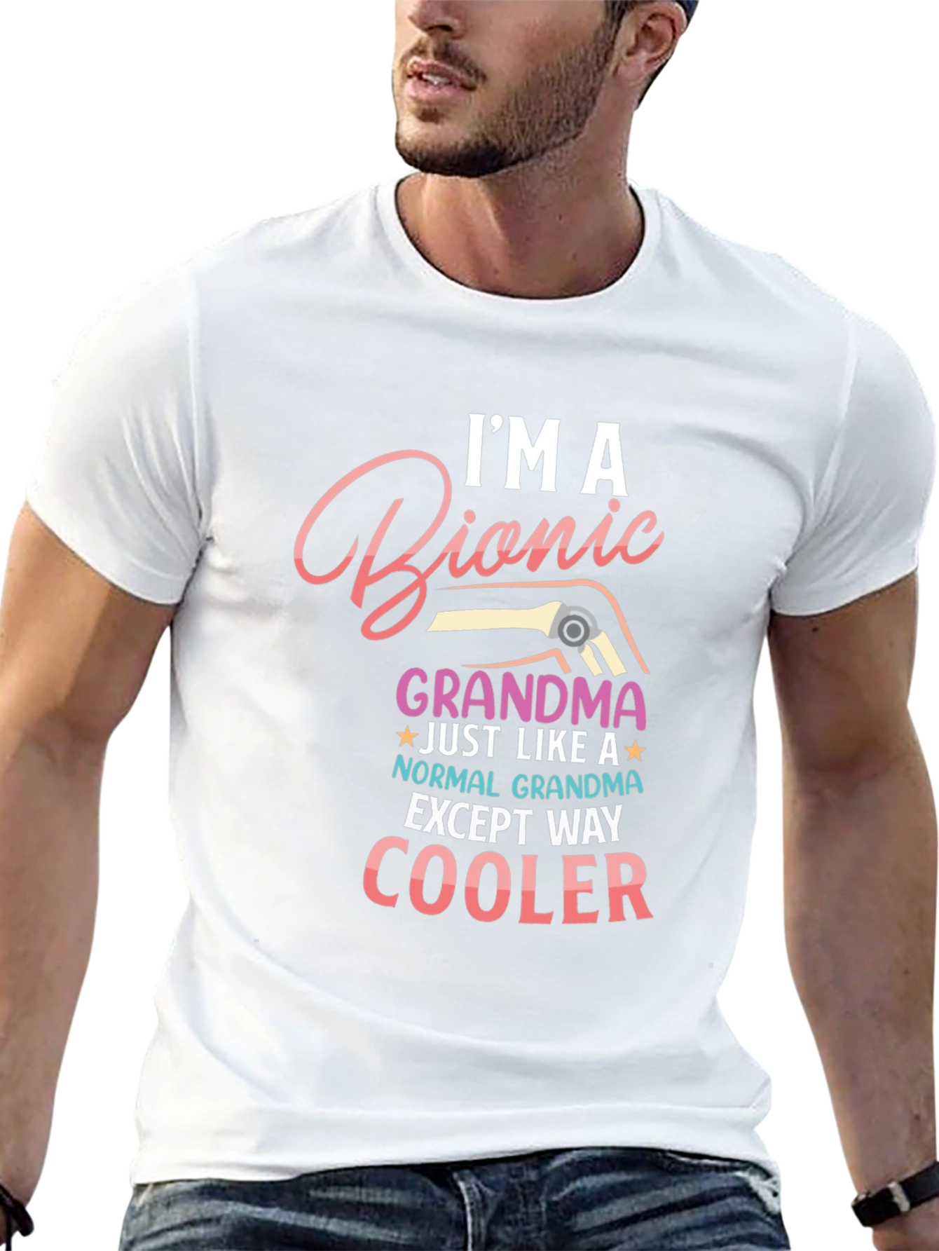 Im a Bionic Grandma T-Shirt