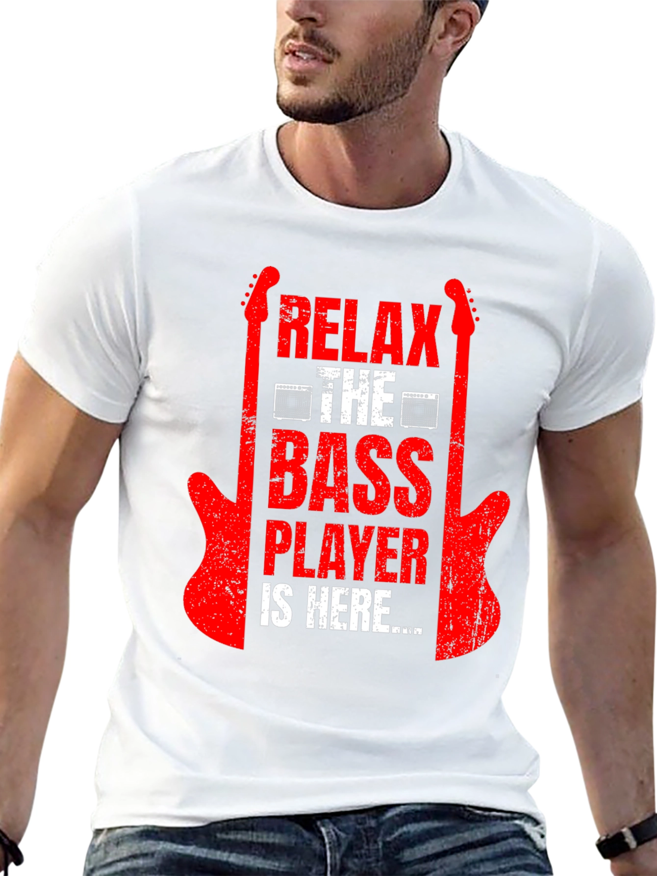 Relax The Bass Player Is Here T-Shirt