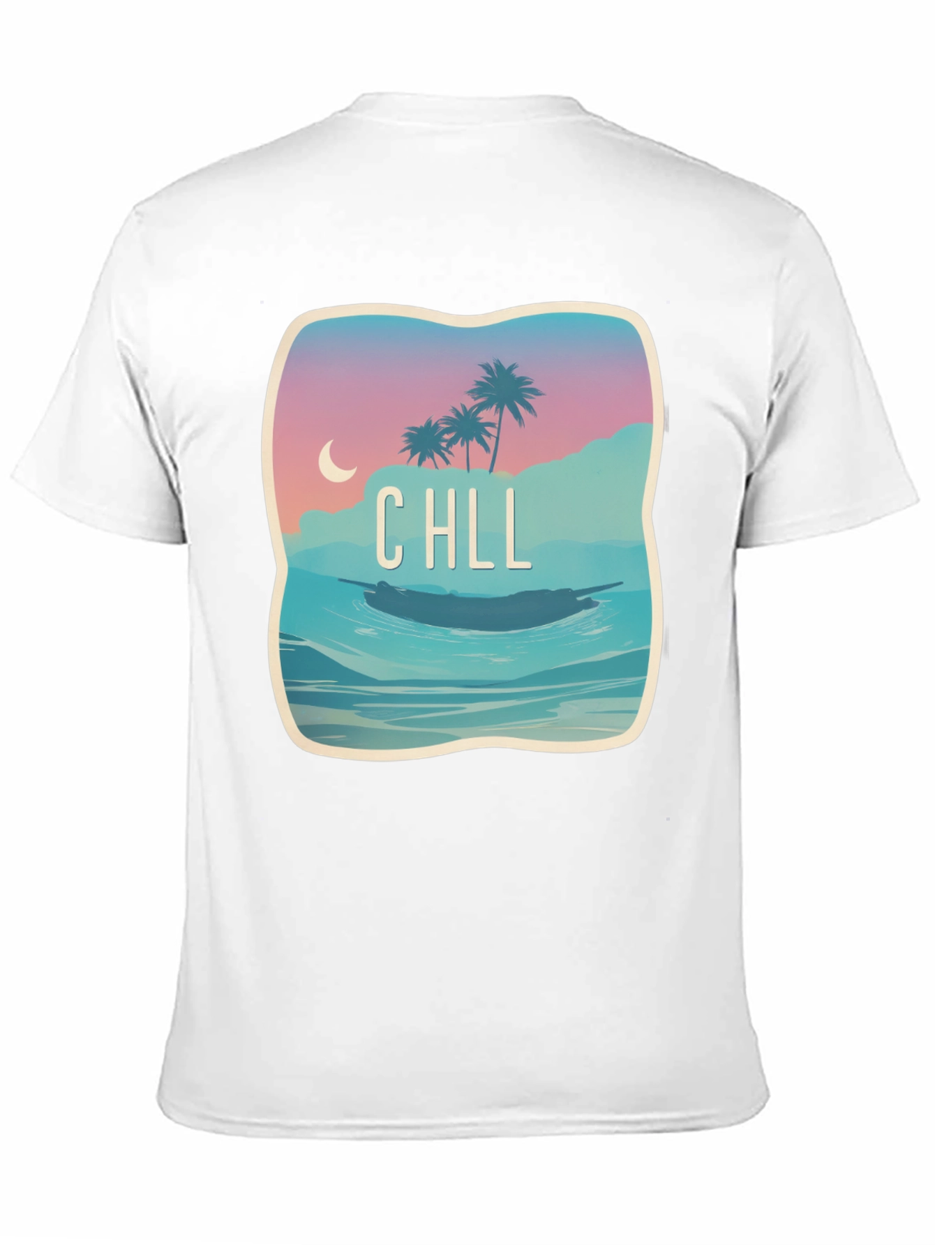 Chill Island Graphic Tee - Relaxed Vibe T-Shirt