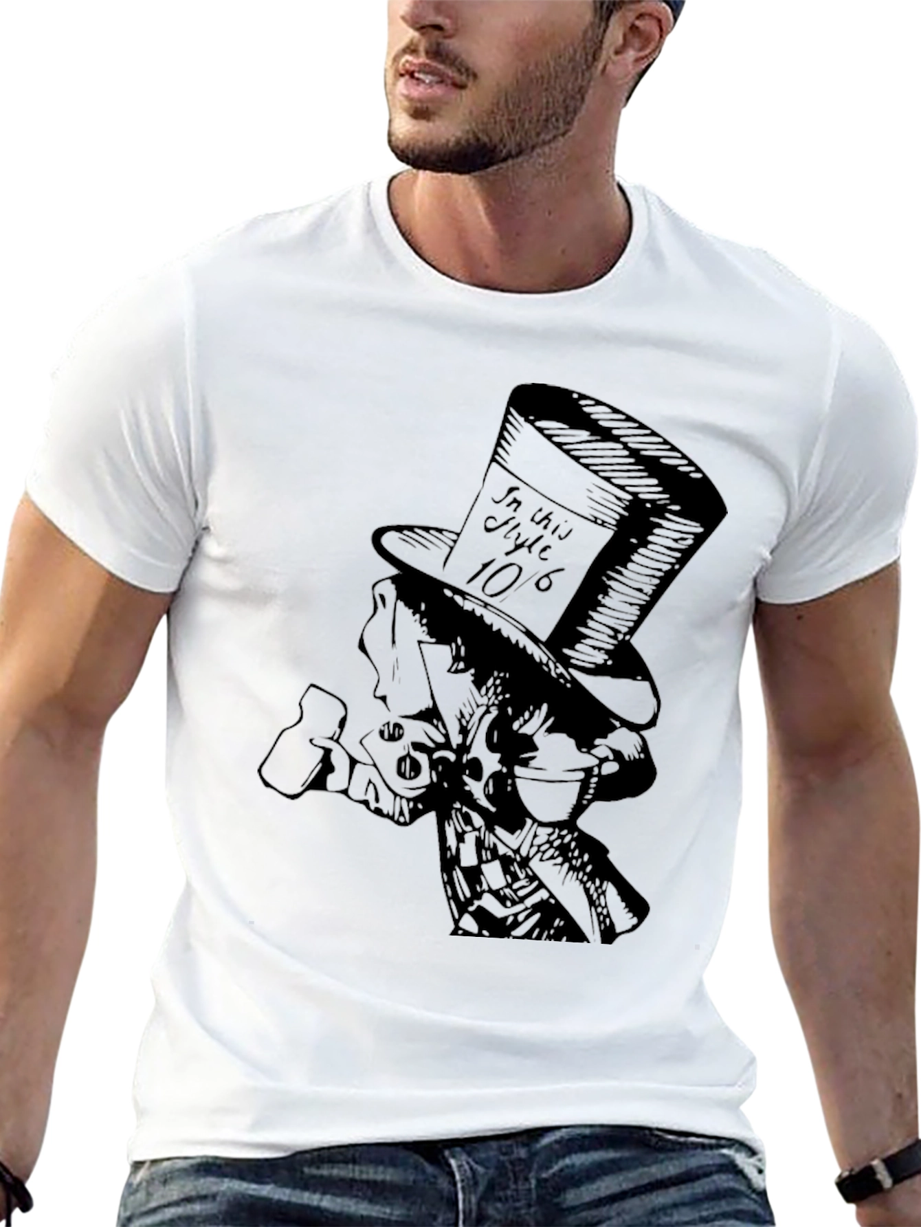 Mad Hatter T-Shirt - Alice in Wonderland Graphic Tee