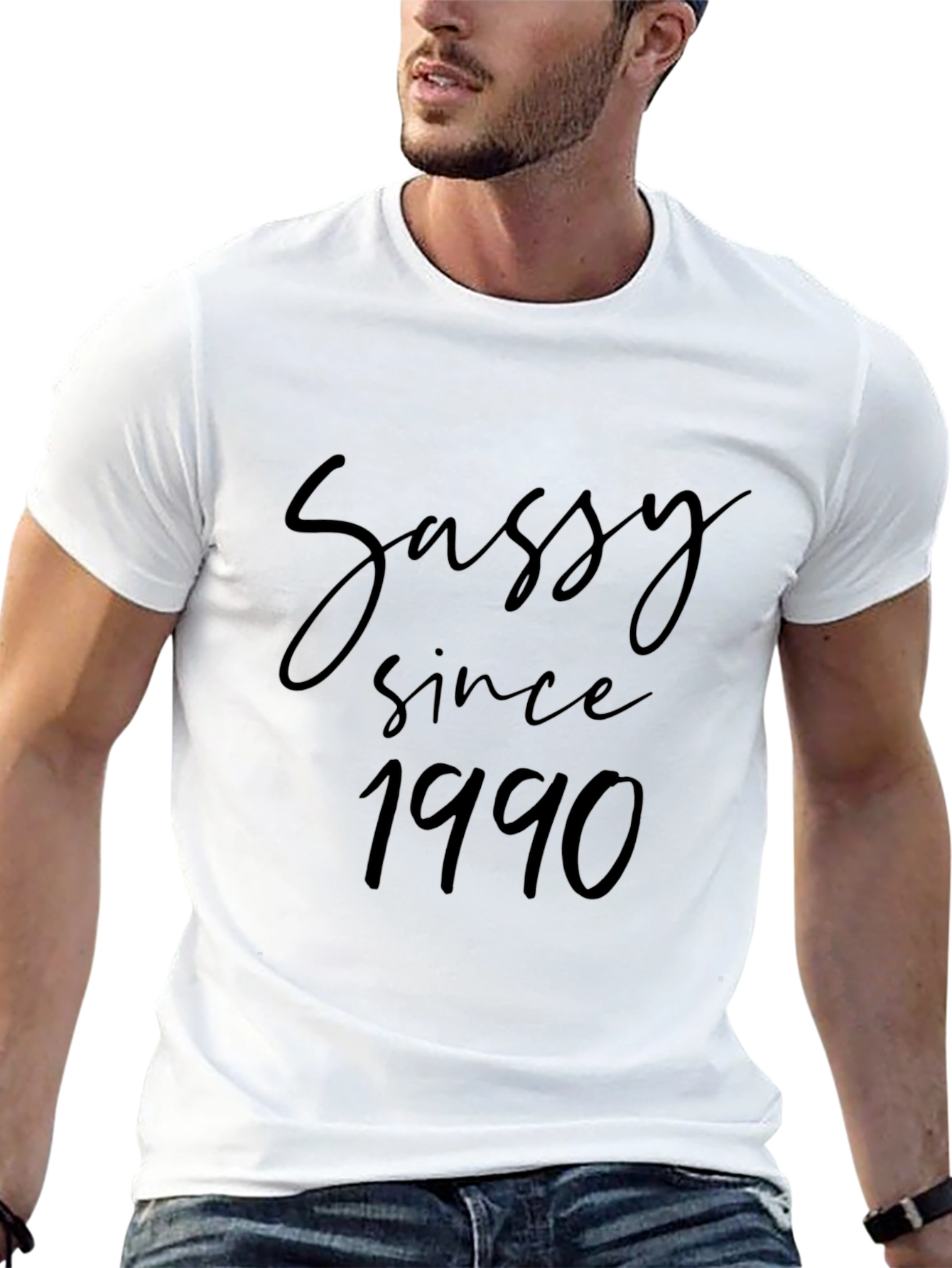 Sassy Since 1990 Black T-Shirt