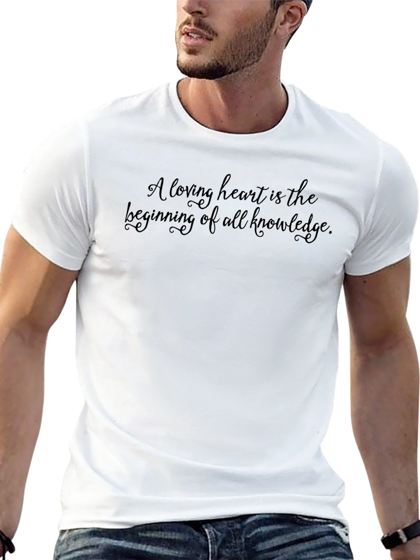 A Loving Heart T-Shirt - Inspiring Graphic Tee