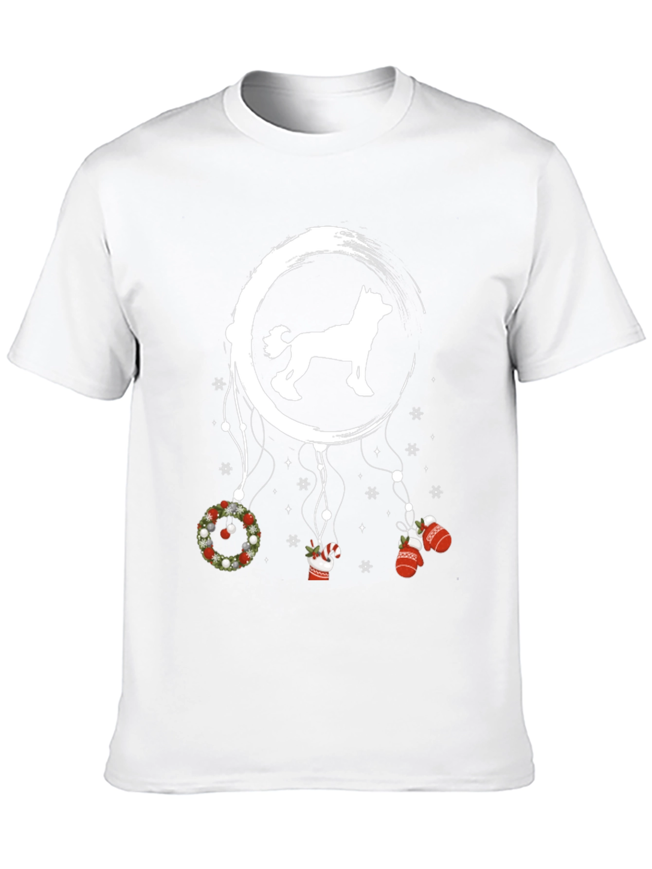Holiday Husky Dreamcatcher Tee