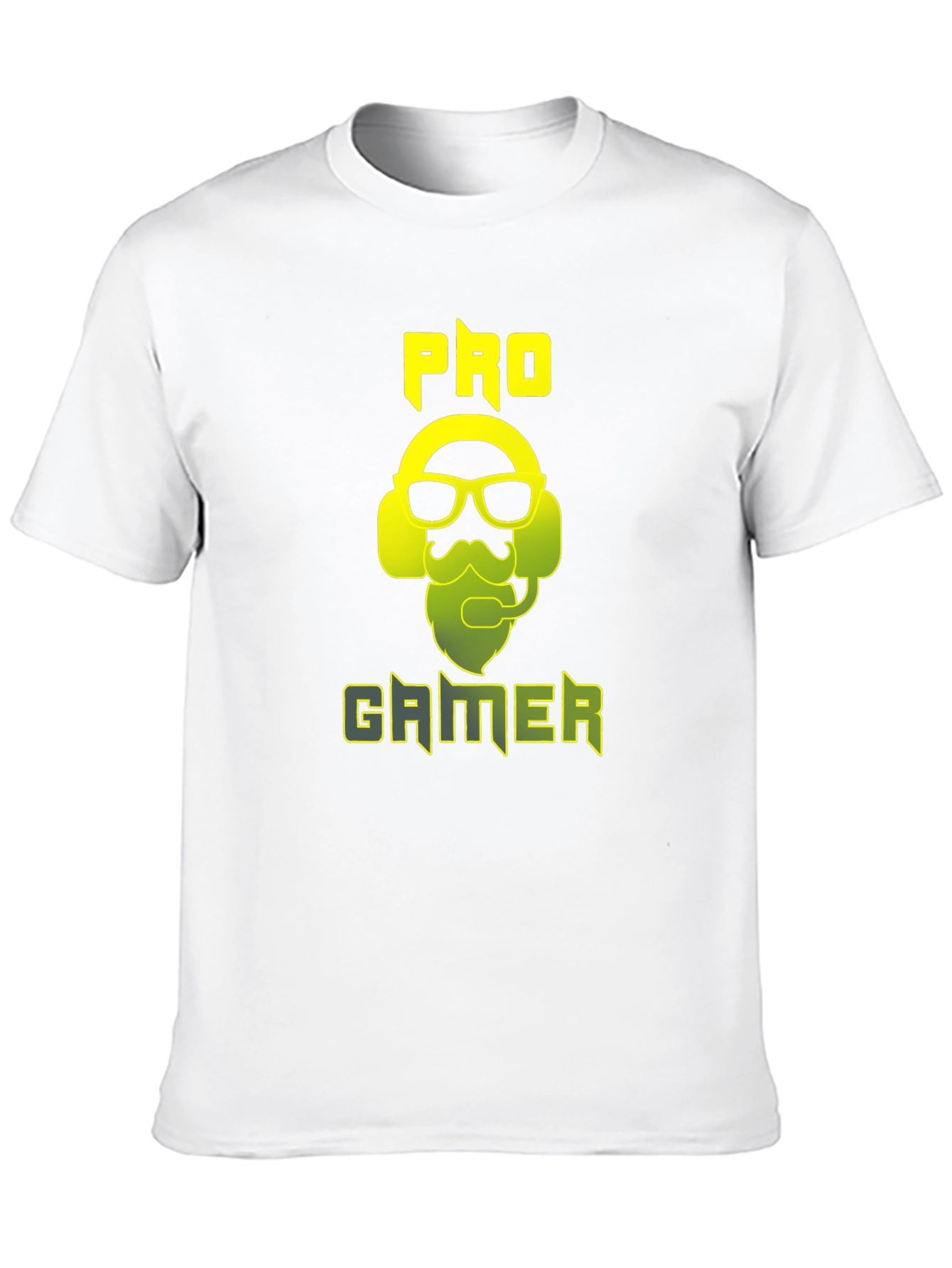 Pro Gamer Graphic Tee - Black Cotton Blend Shirt