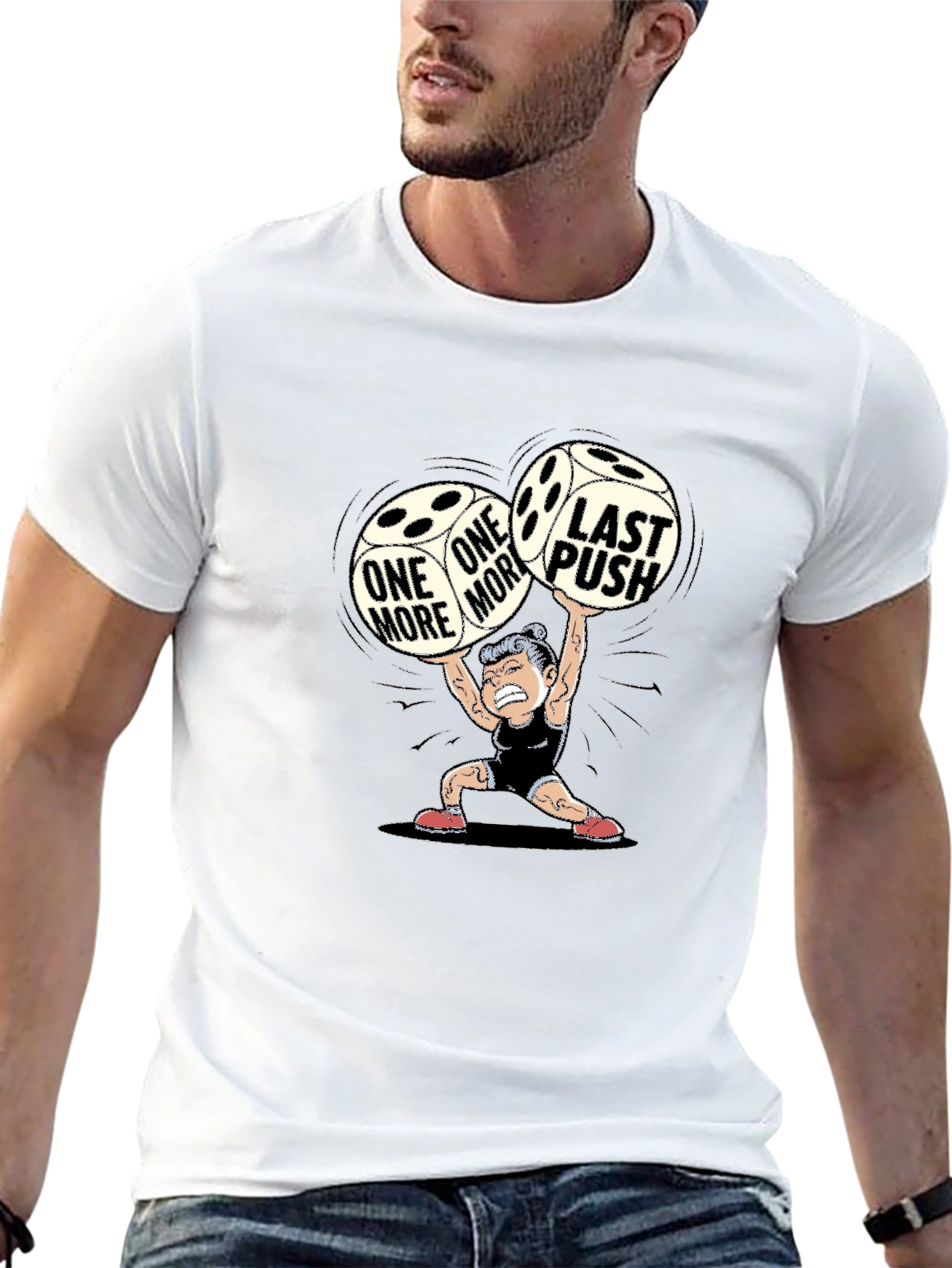 One More Last Push Graphic Tee