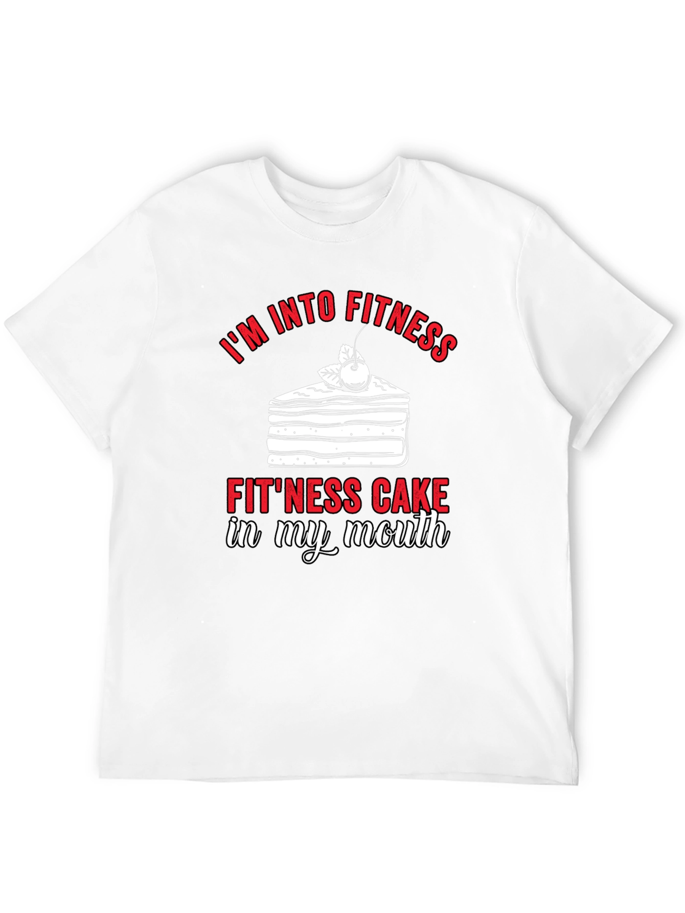 Funny Fitness Cake T-Shirt