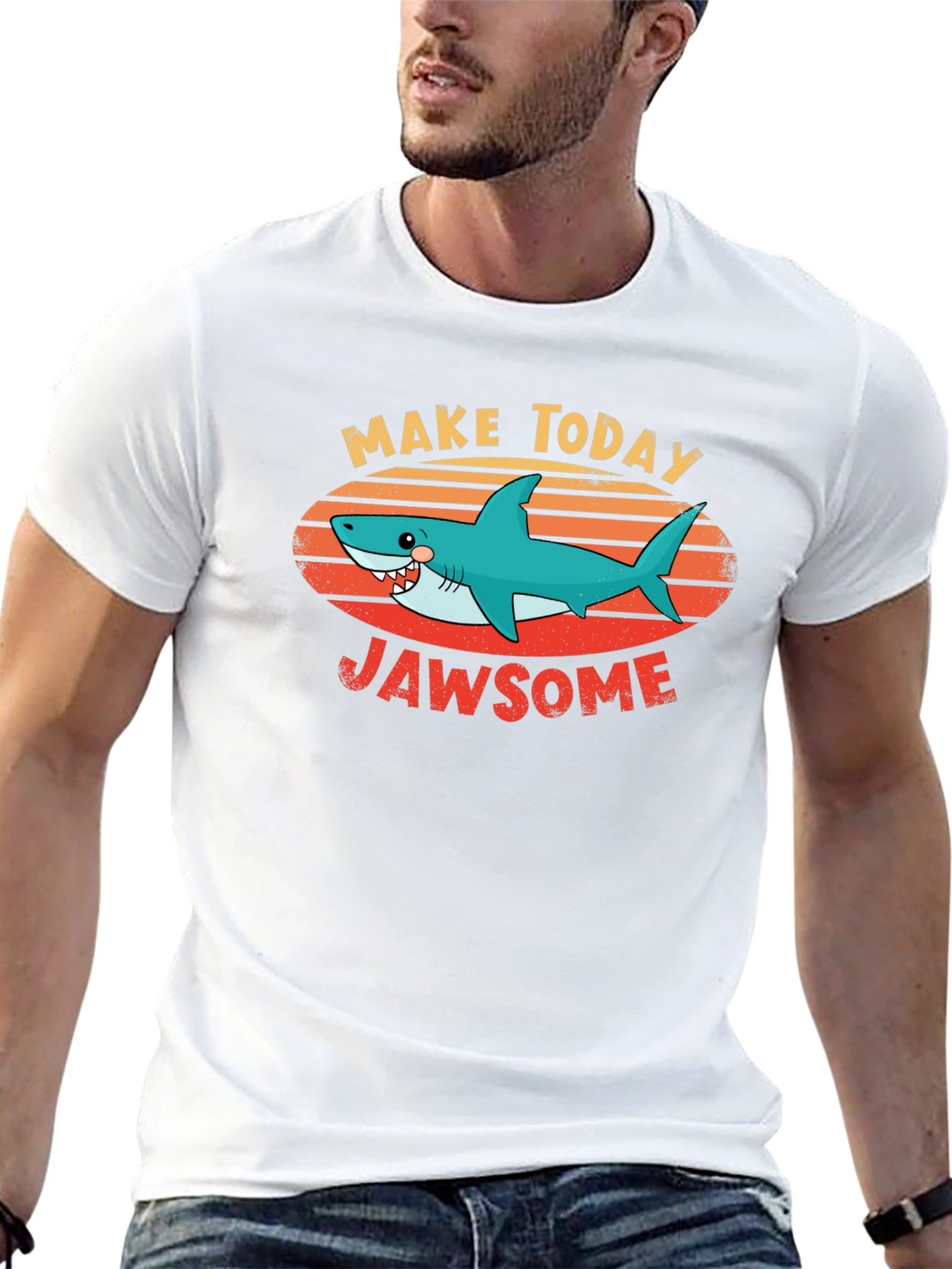 Jawsome Shark Graphic T-Shirt