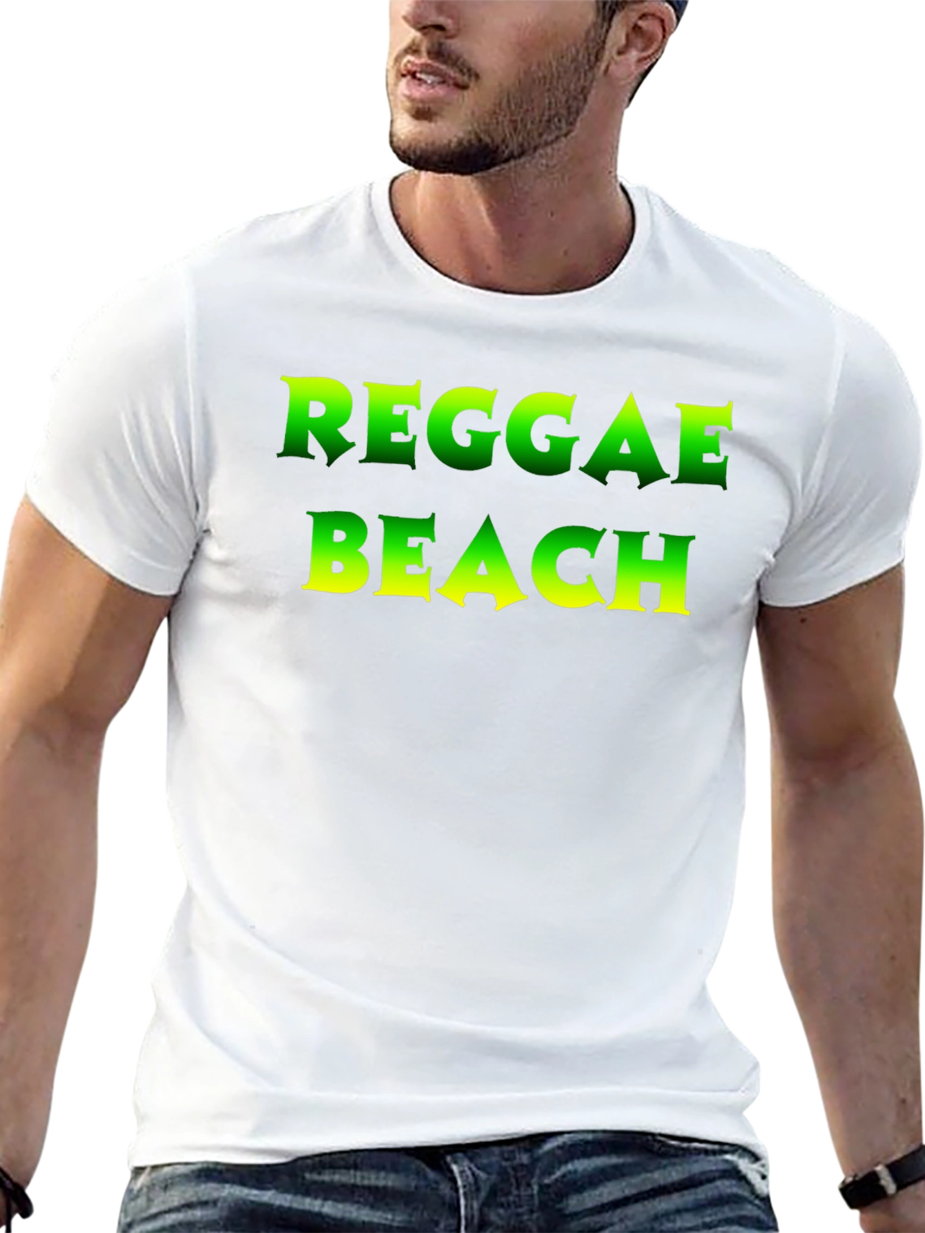 Reggae Beach Graphic T-Shirt