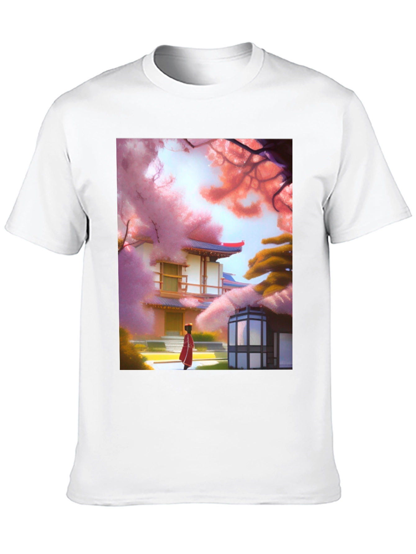 Asian Cherry Blossom T-Shirt