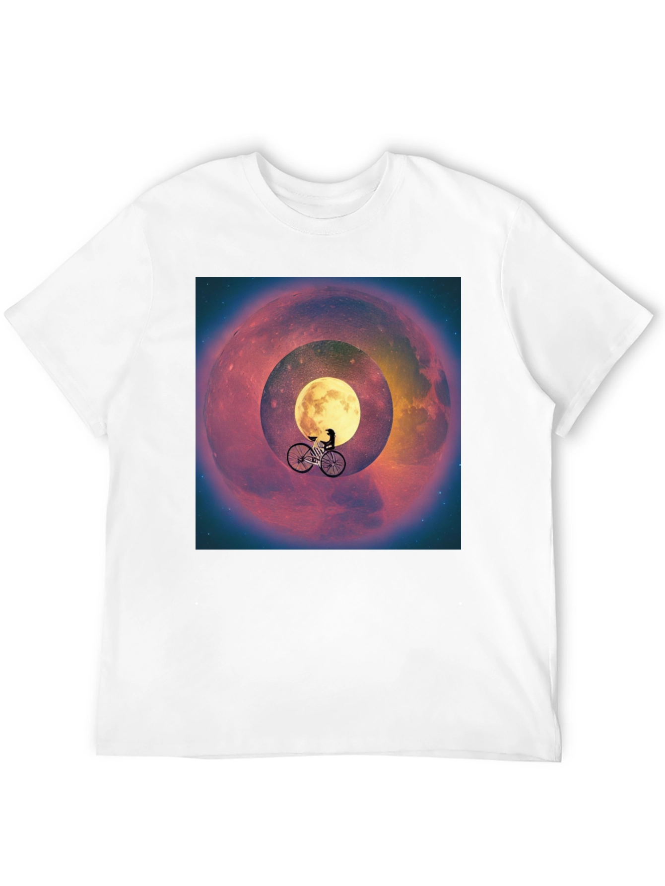 Moon Rider Graphic Tee - Black