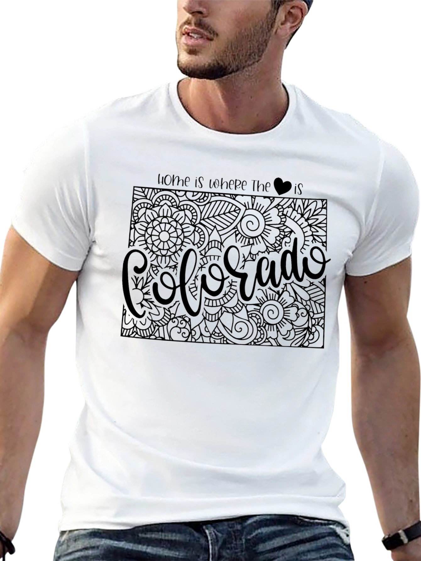 Colorado State Home T-Shirt
