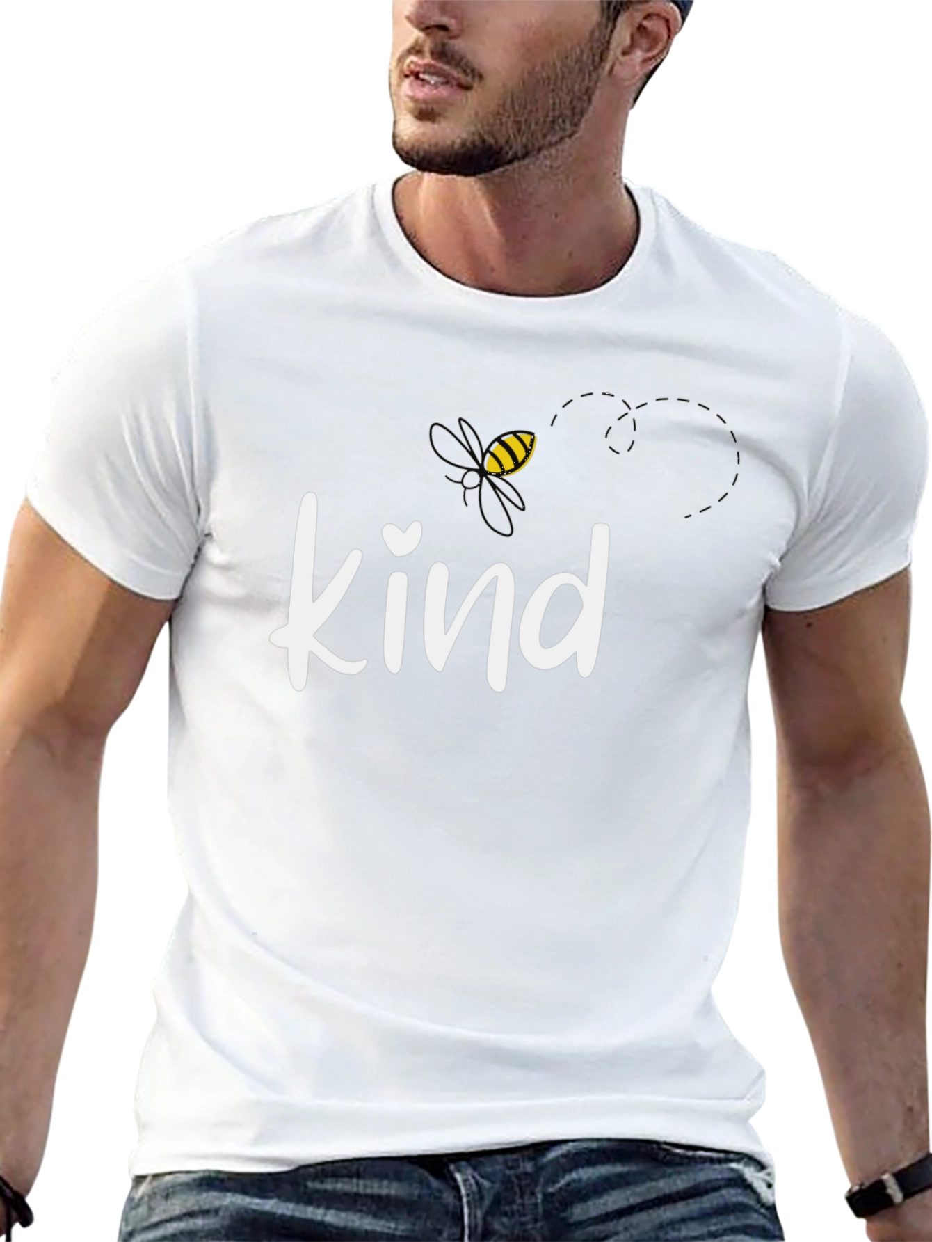 Bee Kind Graphic Tee - Unisex Cotton T-Shirt