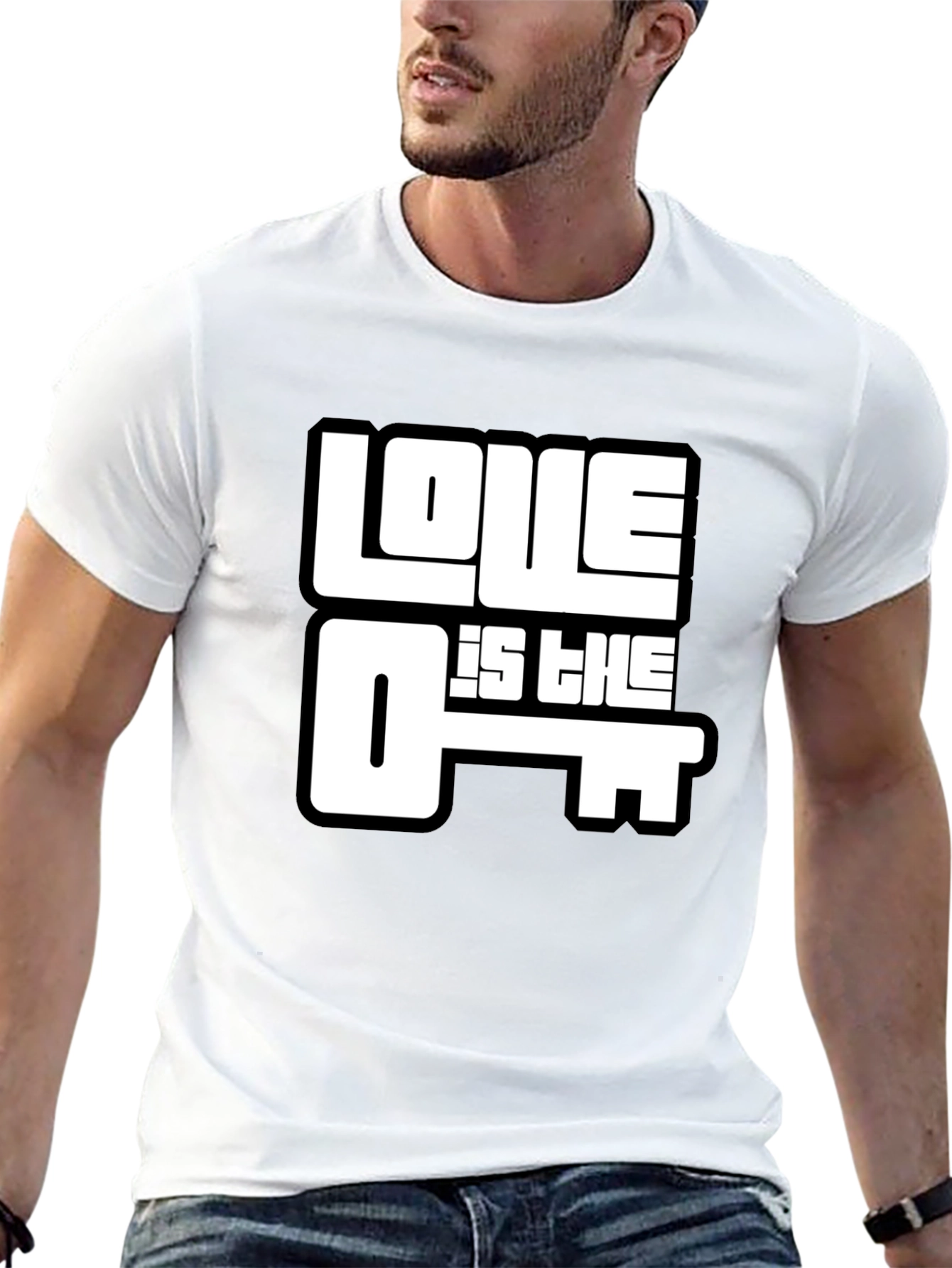 Love is the Key Graphic T-Shirt