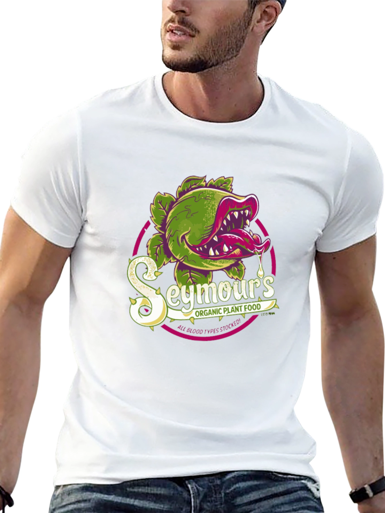 Seymours Organic Plant Food Graphic T-Shirt
