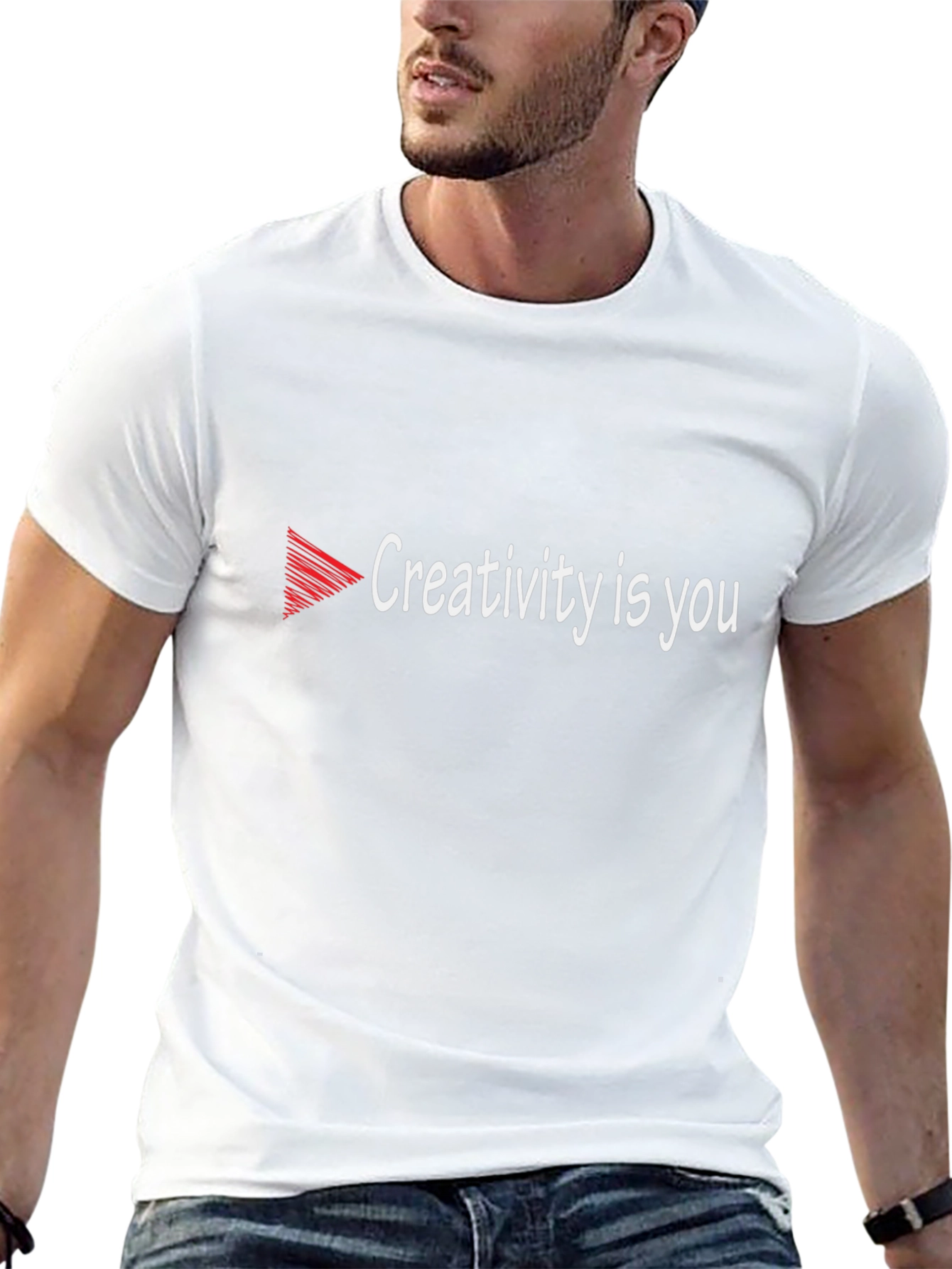Creativity is you T-shirt - Black