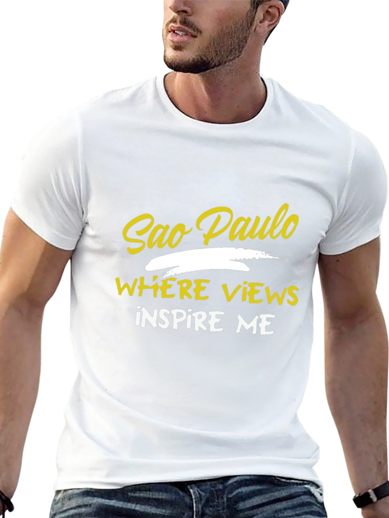 Sao Paulo Graphic T-Shirt - Inspire Me Tee