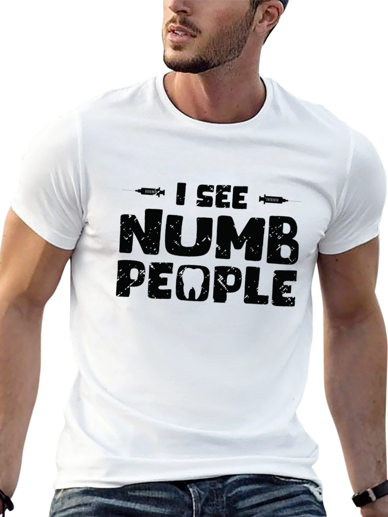 Numb People Graphic Tee - Dentist Humor