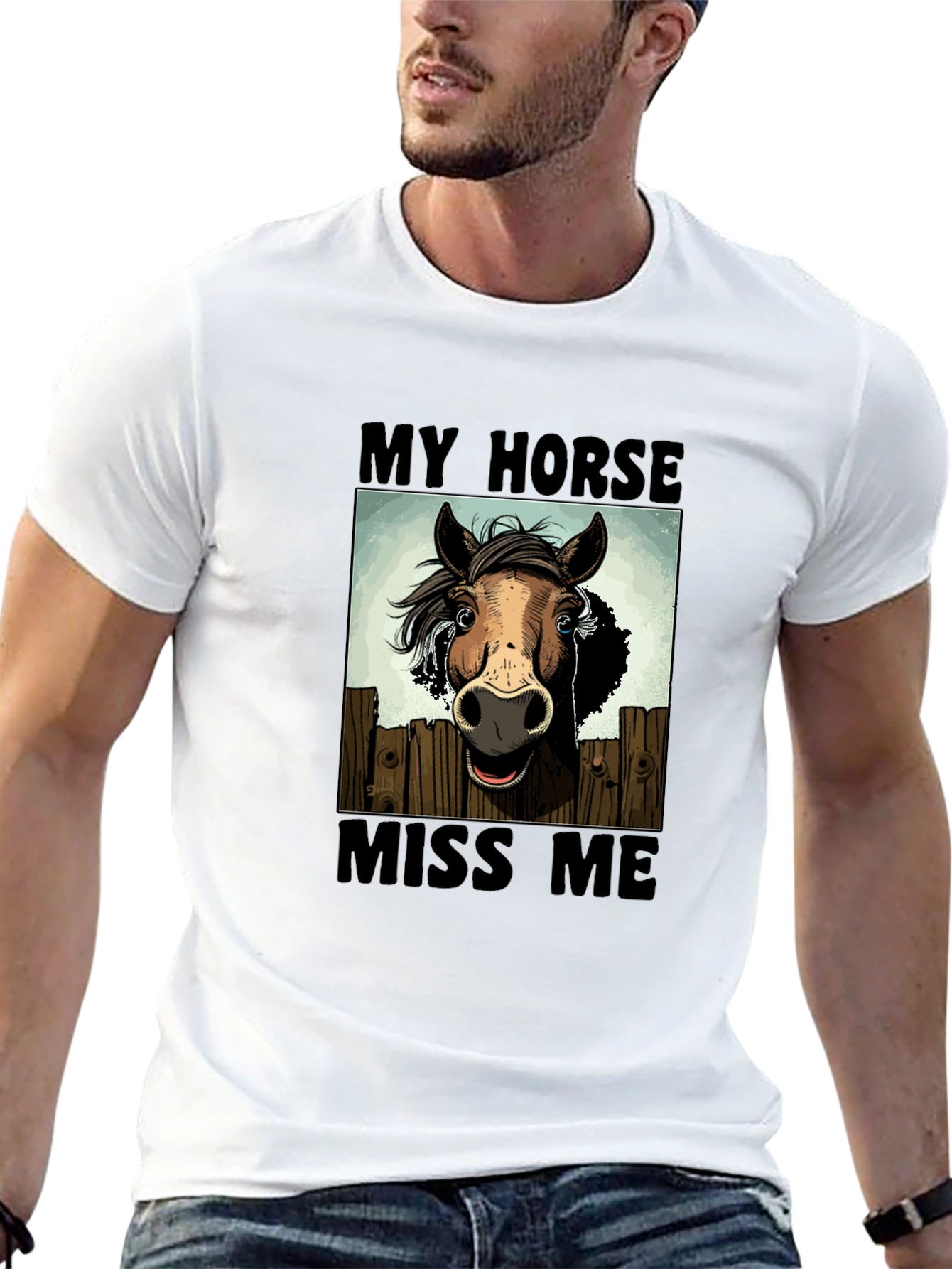 My Horse Miss Me Graphic Tee