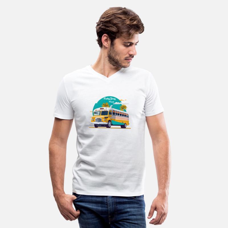 A vibrant School bus t t-shirt design