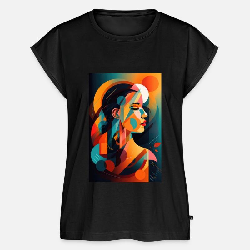 Abstract Face Art - Quiet and Reserved