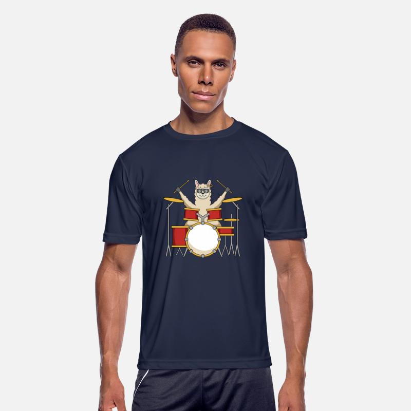 Alpaca Drummer Instrument Musician Camelid Alpaca