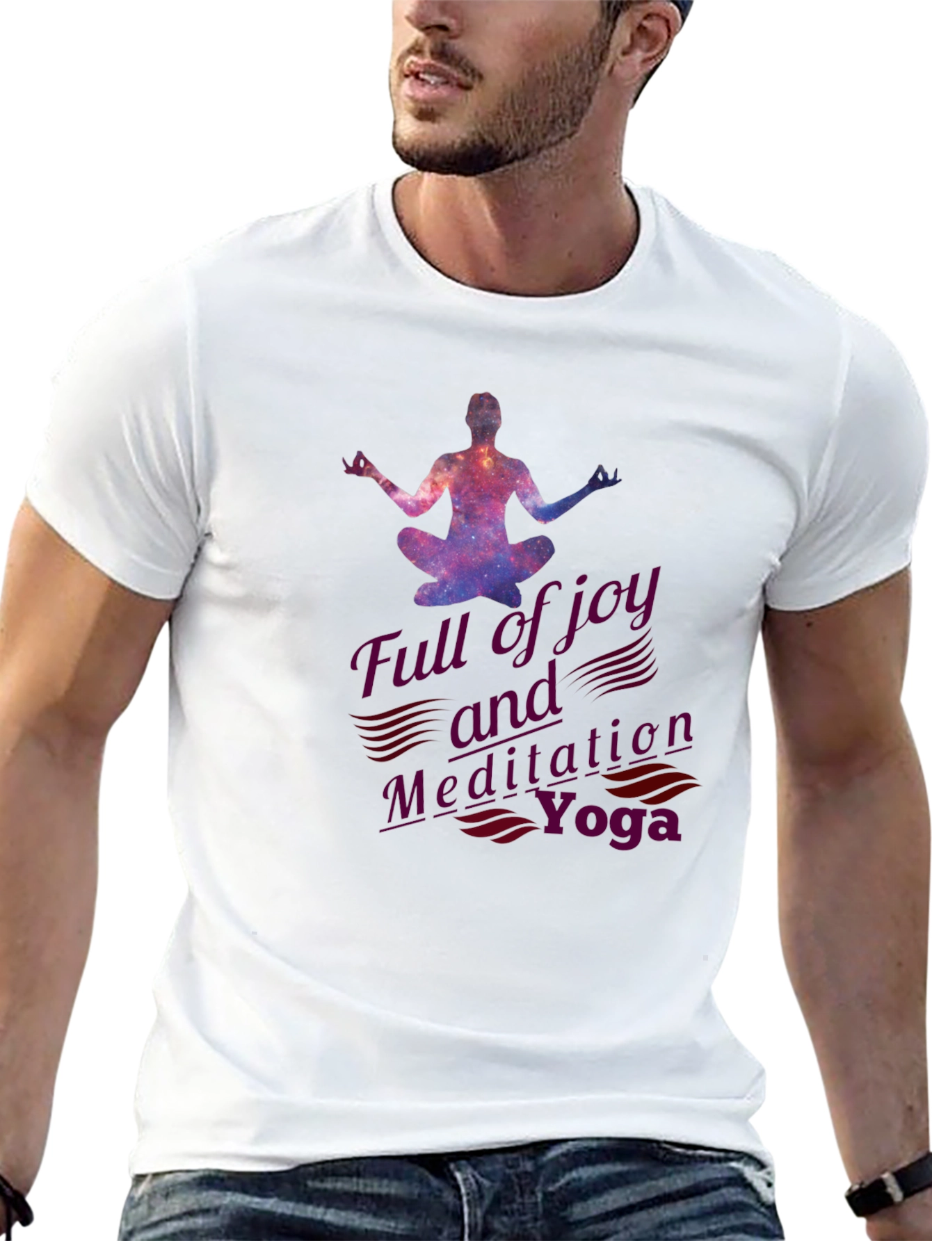 Yoga Meditation T-Shirt - Full of Joy