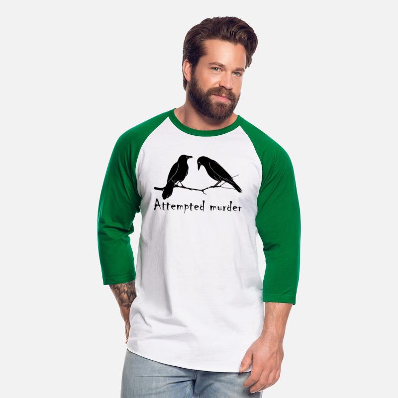 Attempted Murder Two Crows Bird On Branch