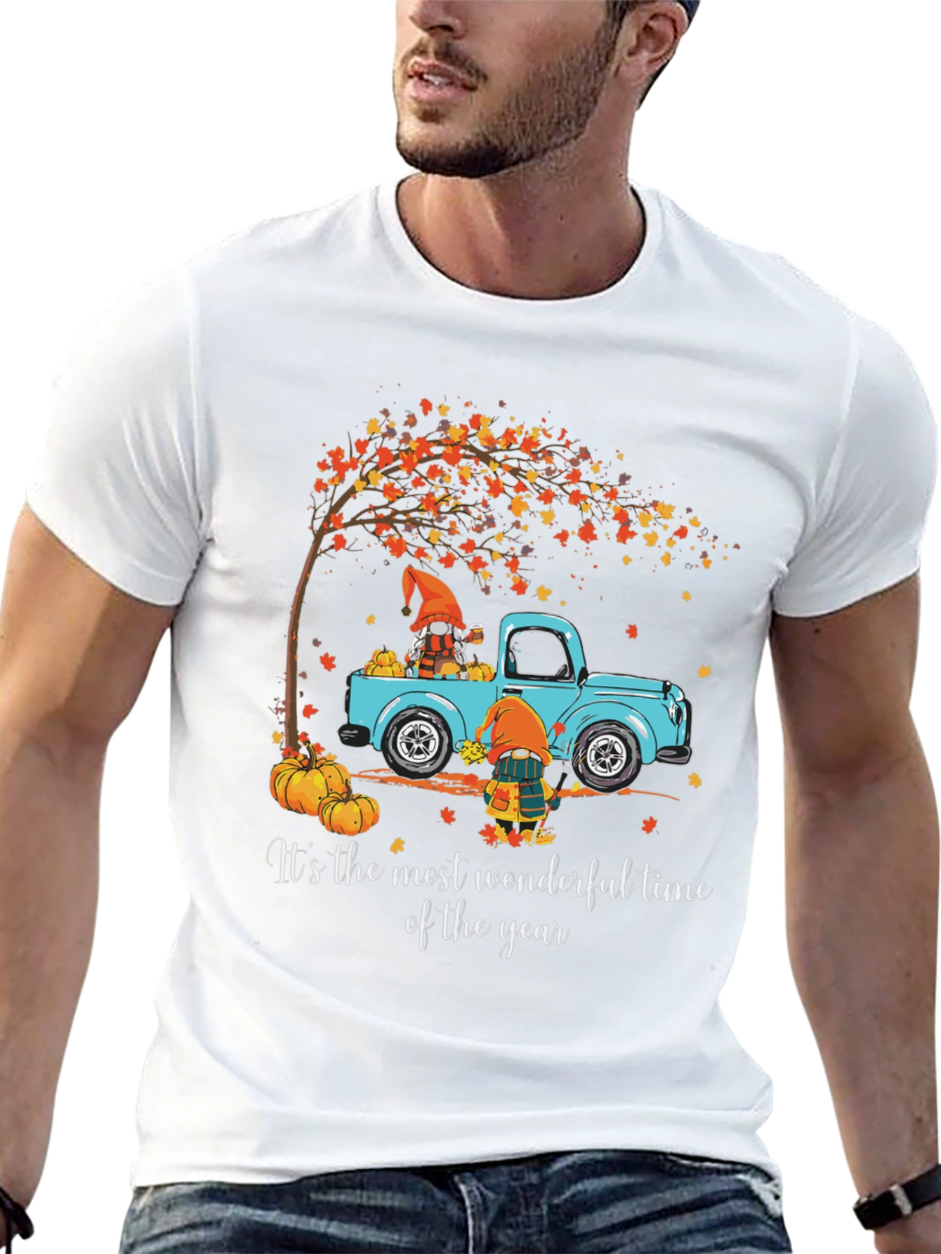 Fall Truck Gnome T-Shirt