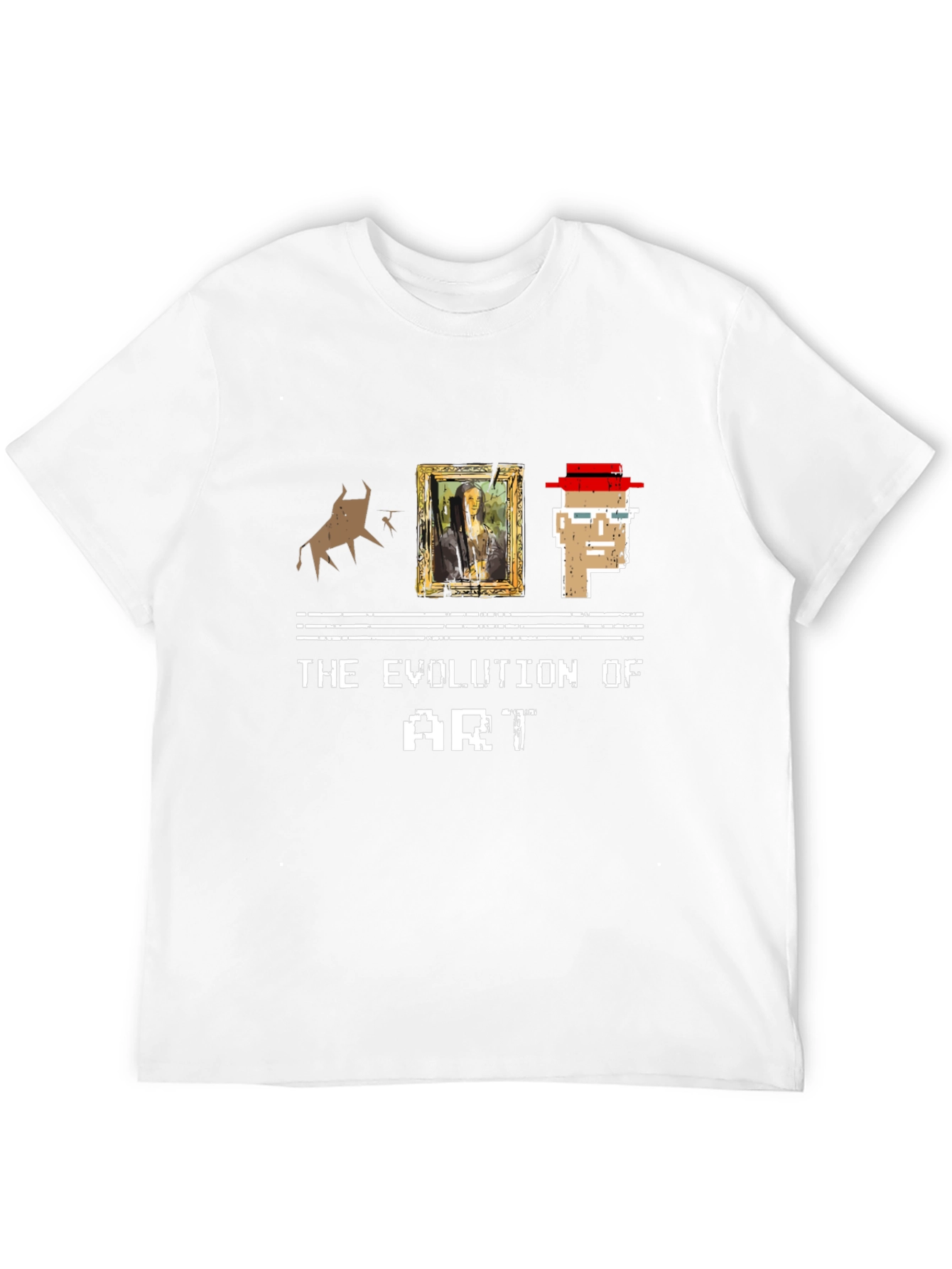 Evolution of Art Graphic Tee