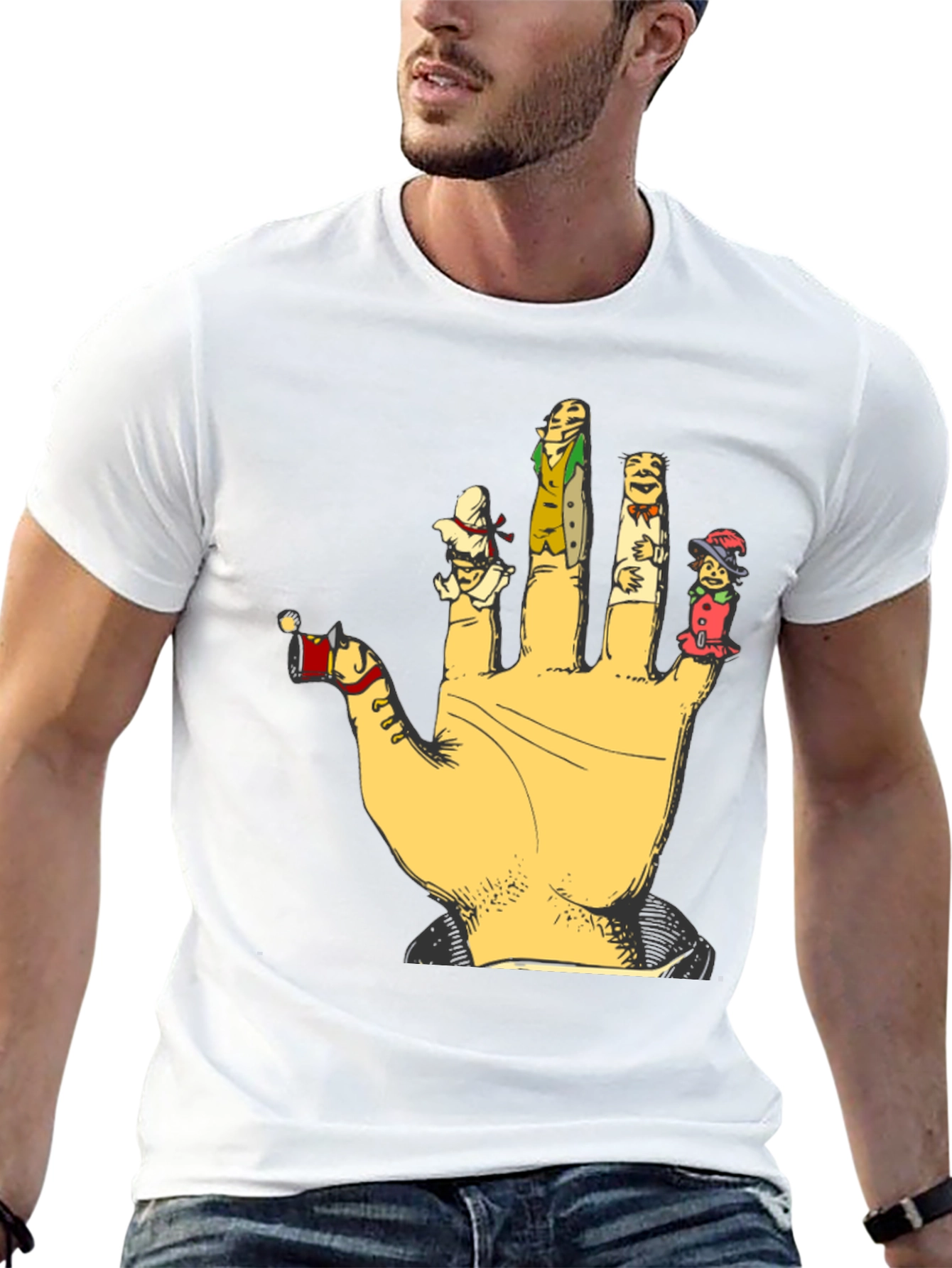 Finger Puppets Graphic T-Shirt