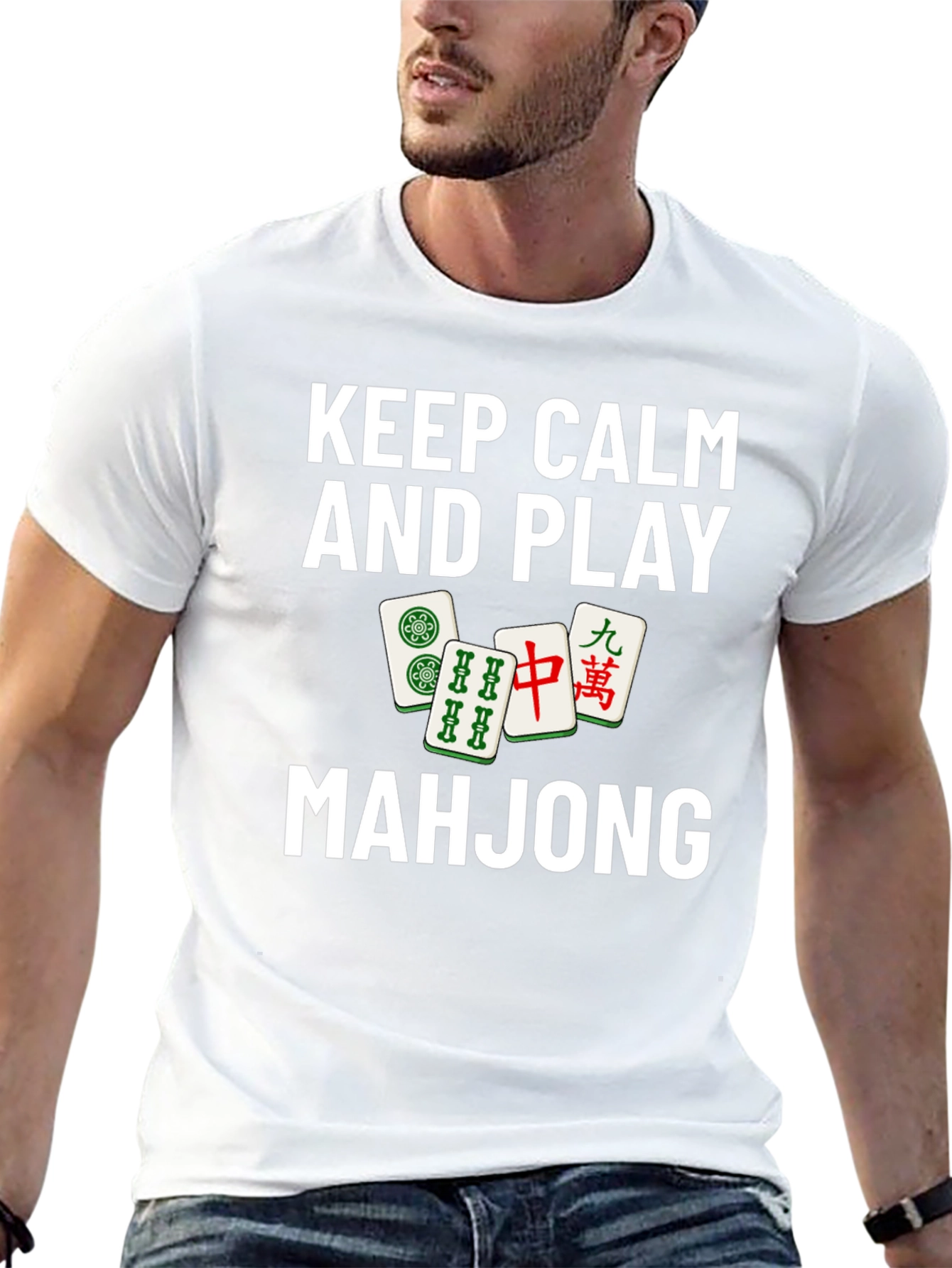 Keep Calm and Play Mahjong T-Shirt