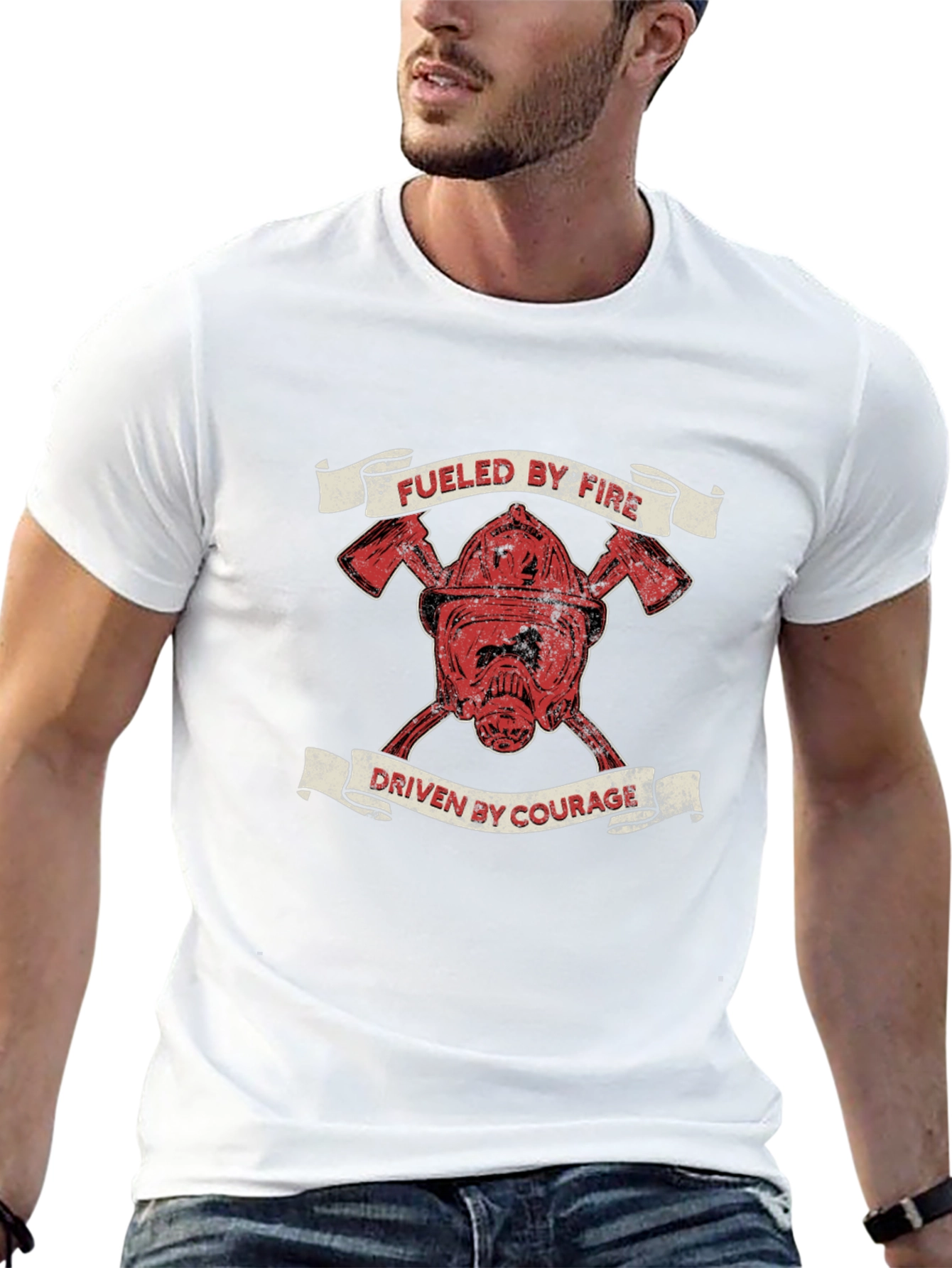 Fueled By Fire Courage T-Shirt