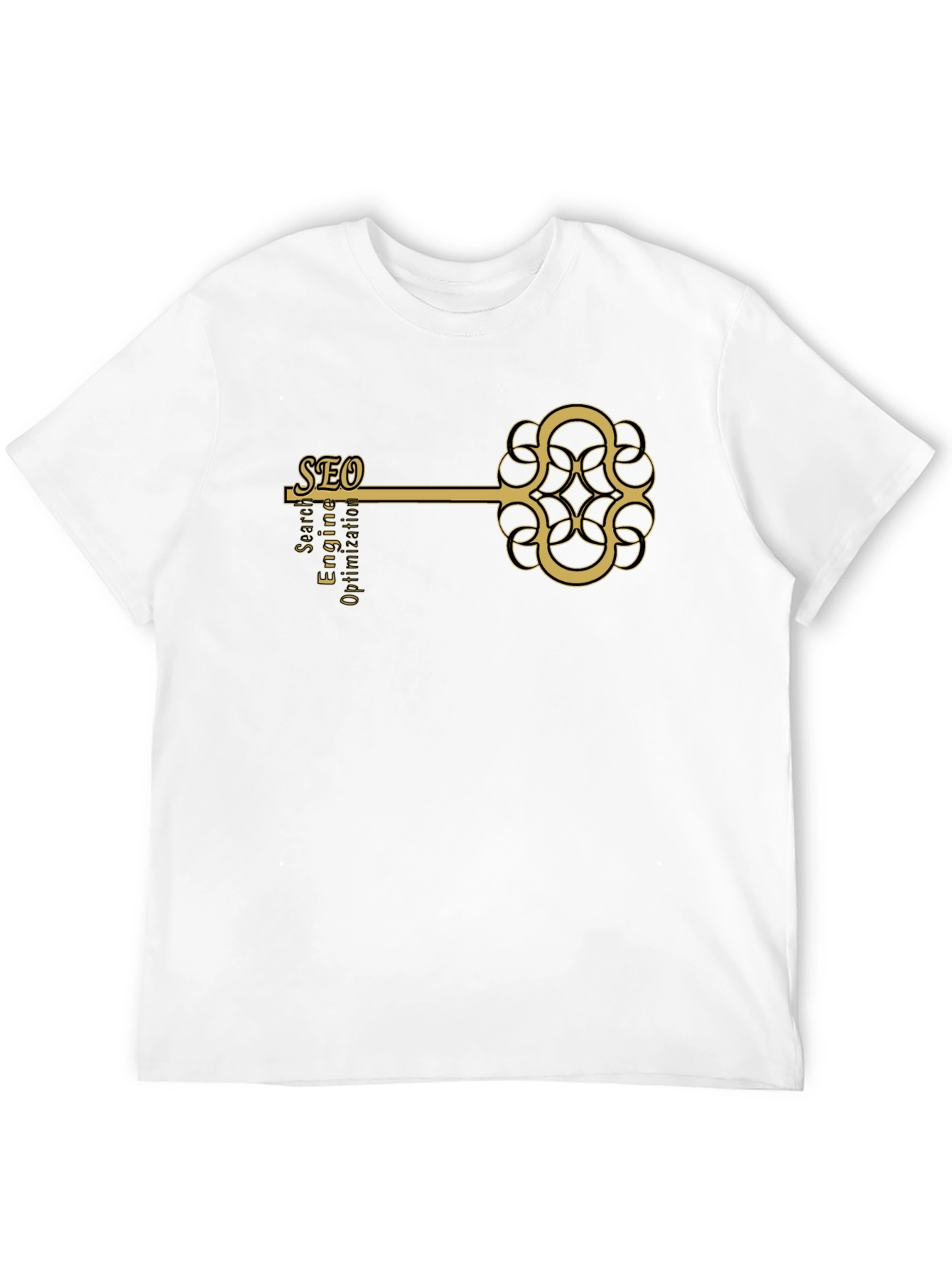 SEO Key Graphic T-Shirt - Search Engine Optimization Tee