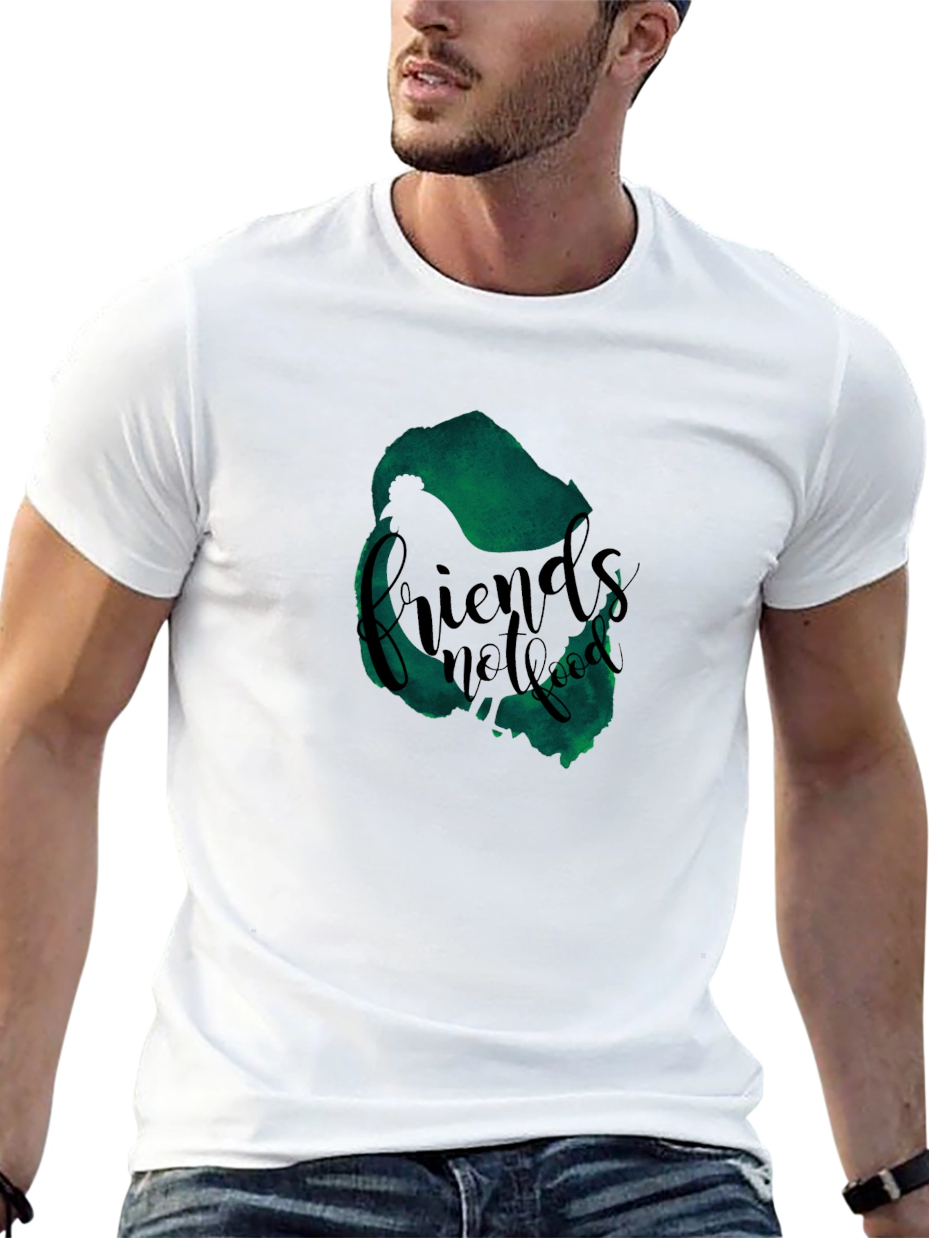 Friends Not Food Graphic Tee