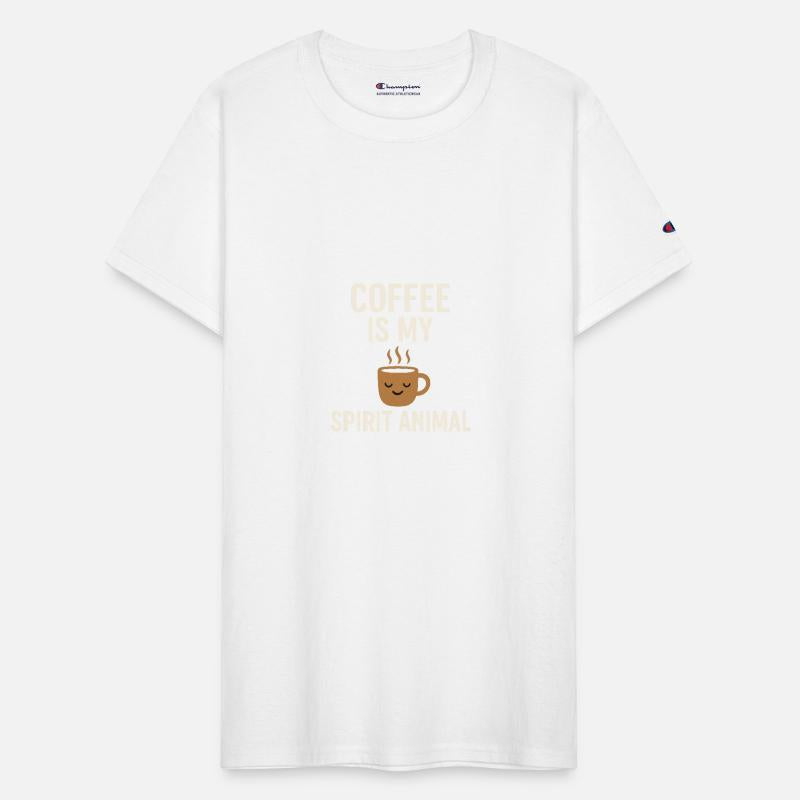 Coffee Is My Spirit Animal – Funny Caffeine Shirt