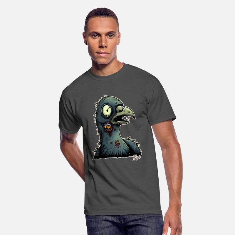 Creepy Zombie Pigeon with Mutant Details