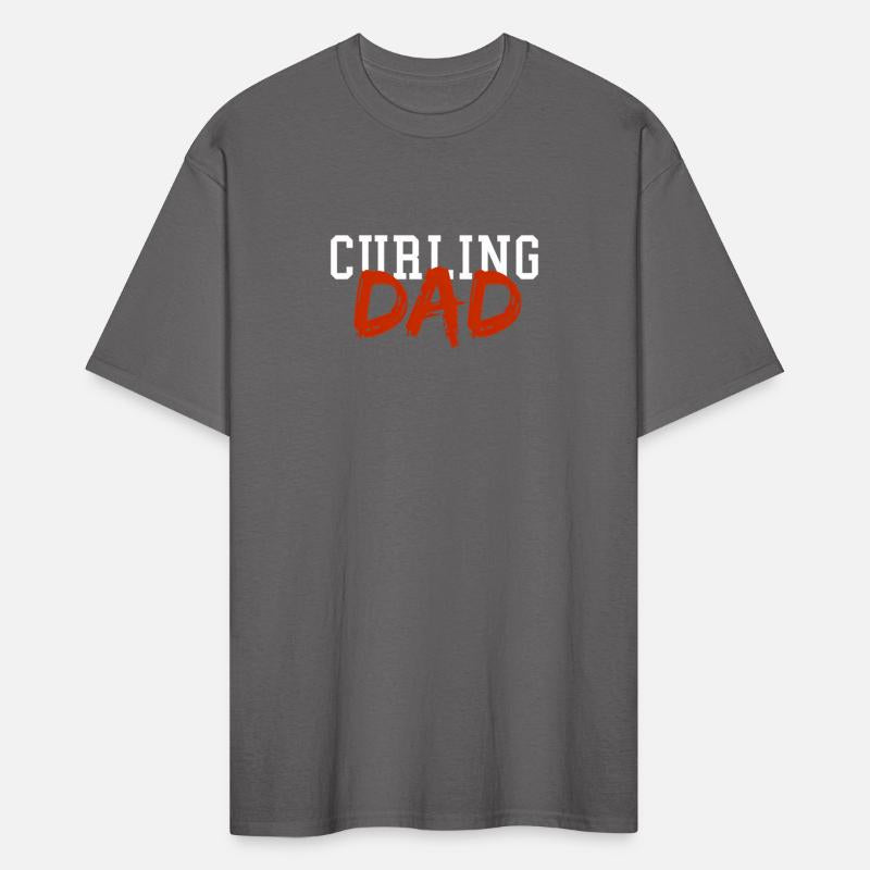 Curling Dad Summer Winter Sports