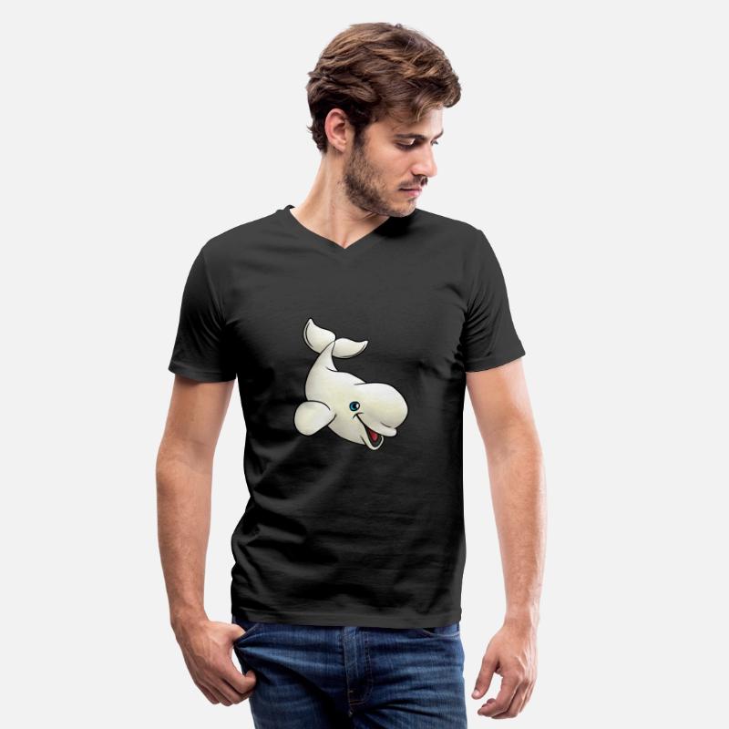 Cute little beluga whale