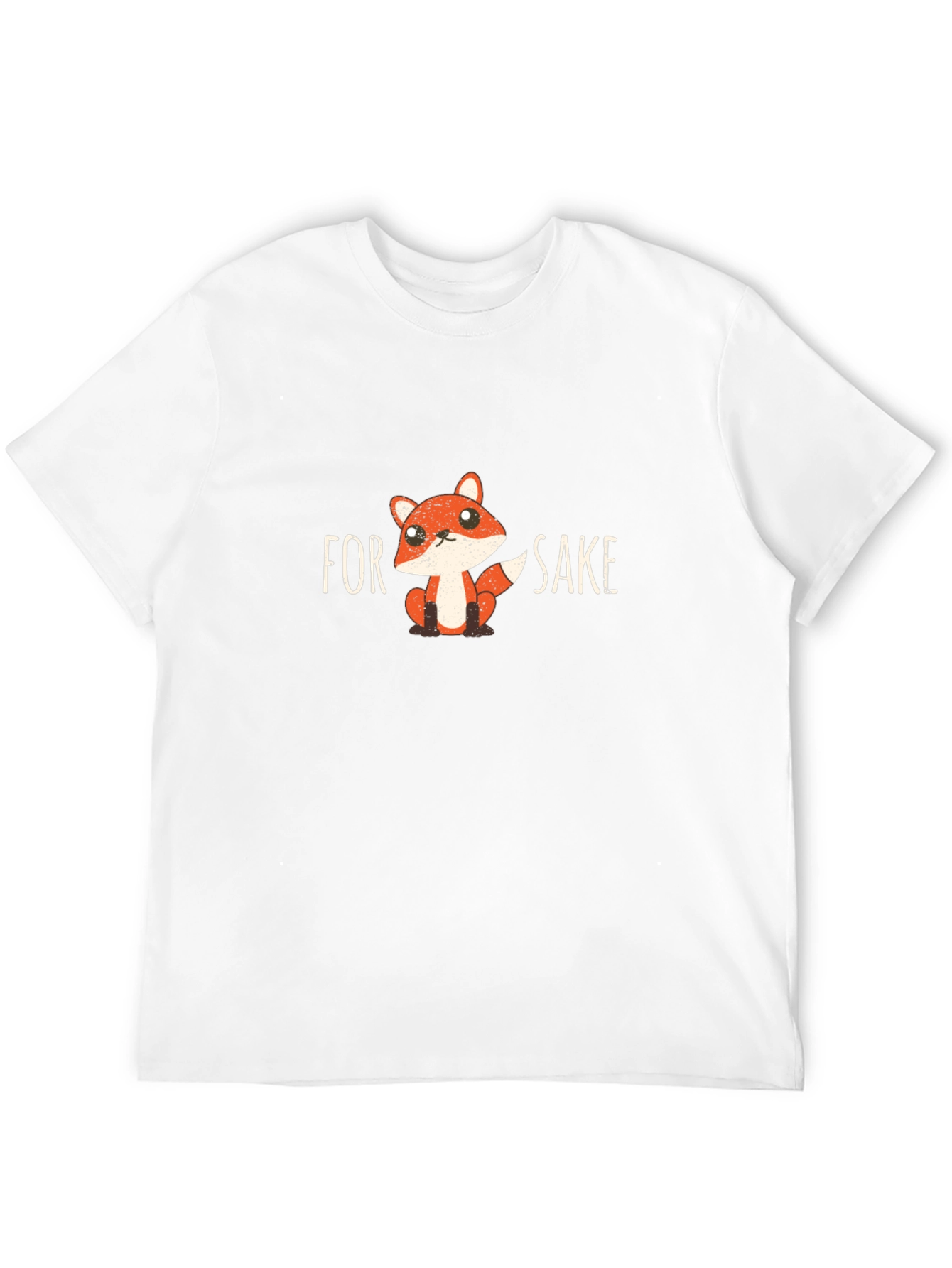 Funny Fox Graphic T-Shirt - For Fox Sake!