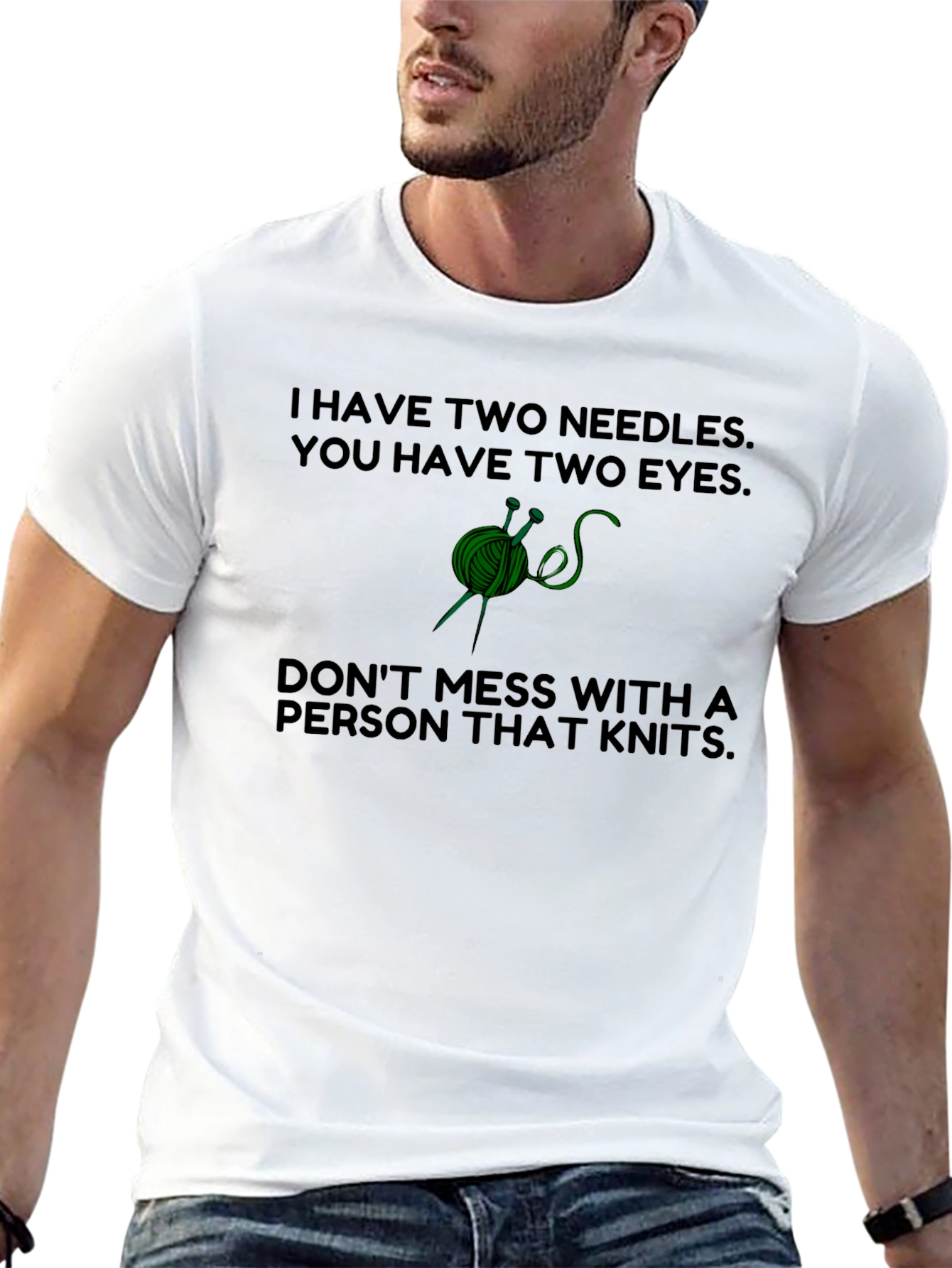 Knitting Lover T-Shirt - Dont Mess With Knits