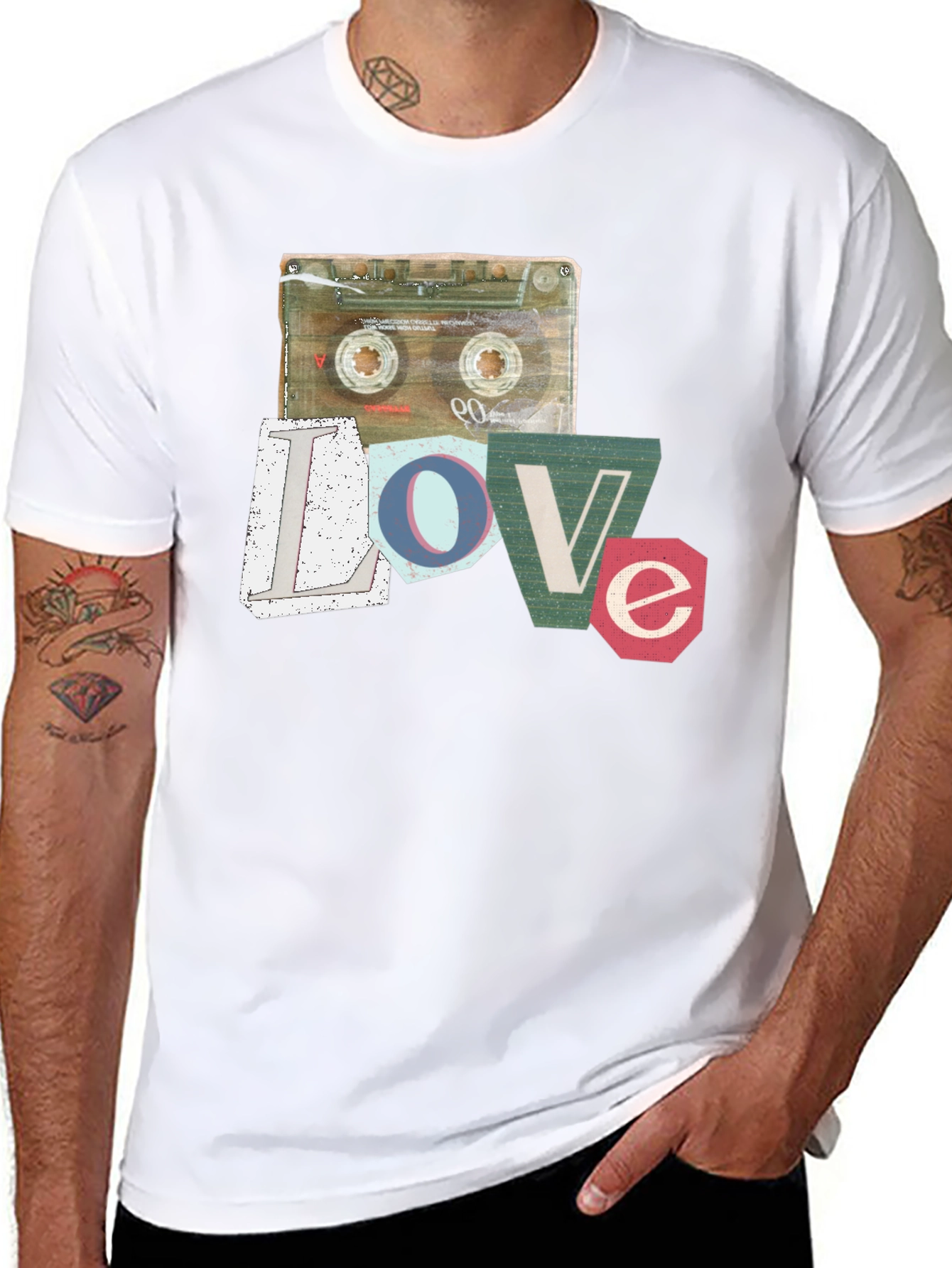 Retro Mixtape LOVE T-Shirt